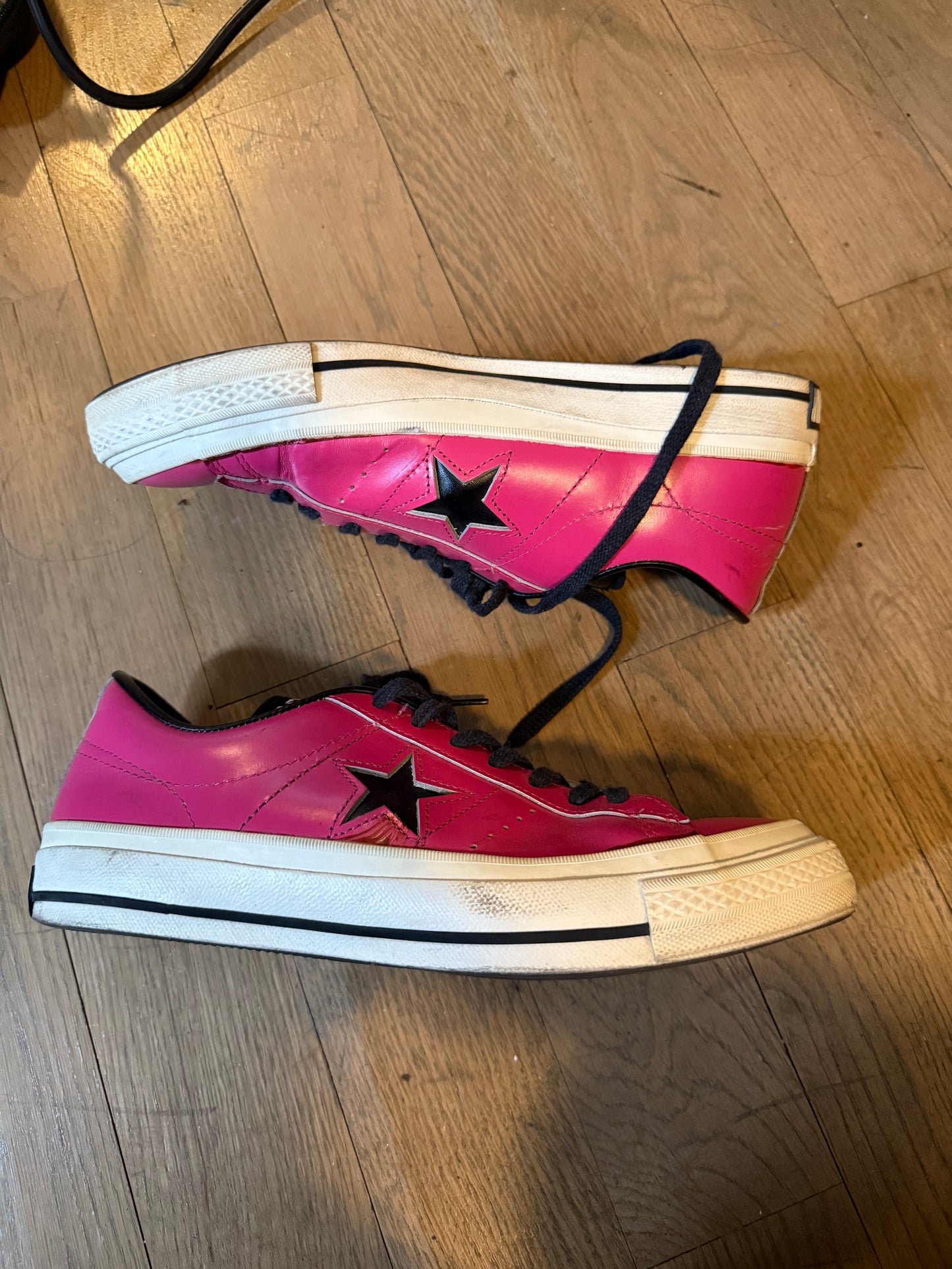 Converse made in the US pink sneakers