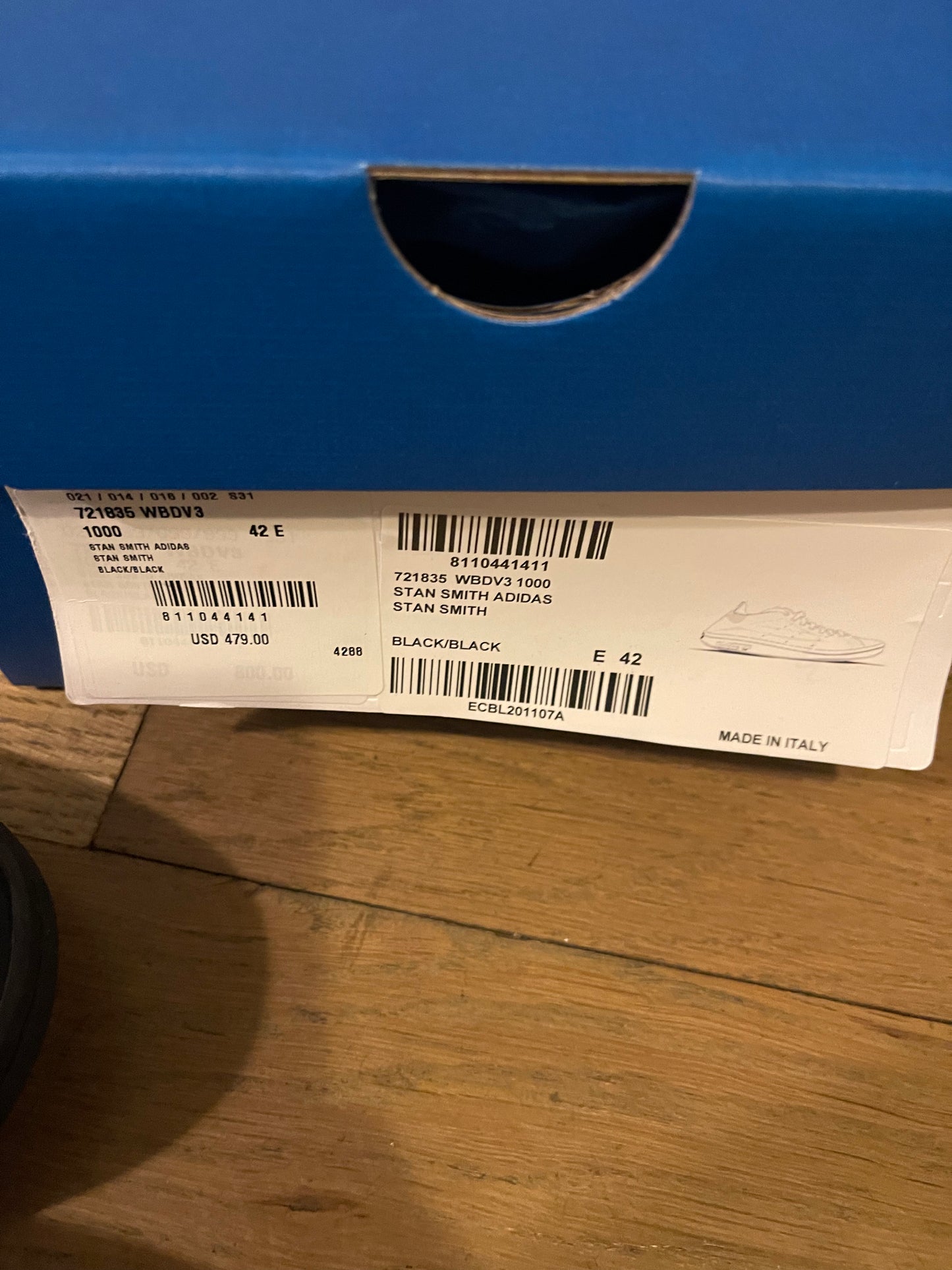 Balenciaga Adidas Lambskin Stansmith sneakers