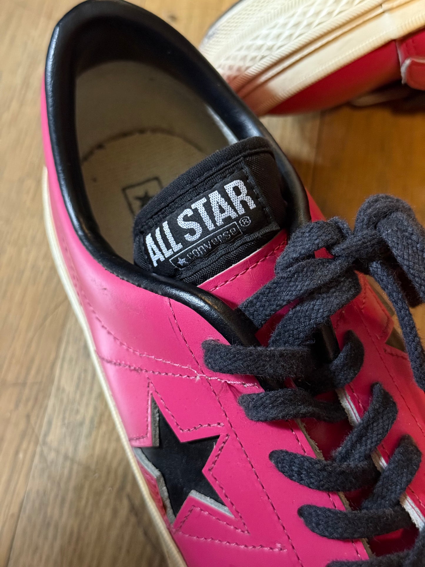 Converse made in the US pink sneakers