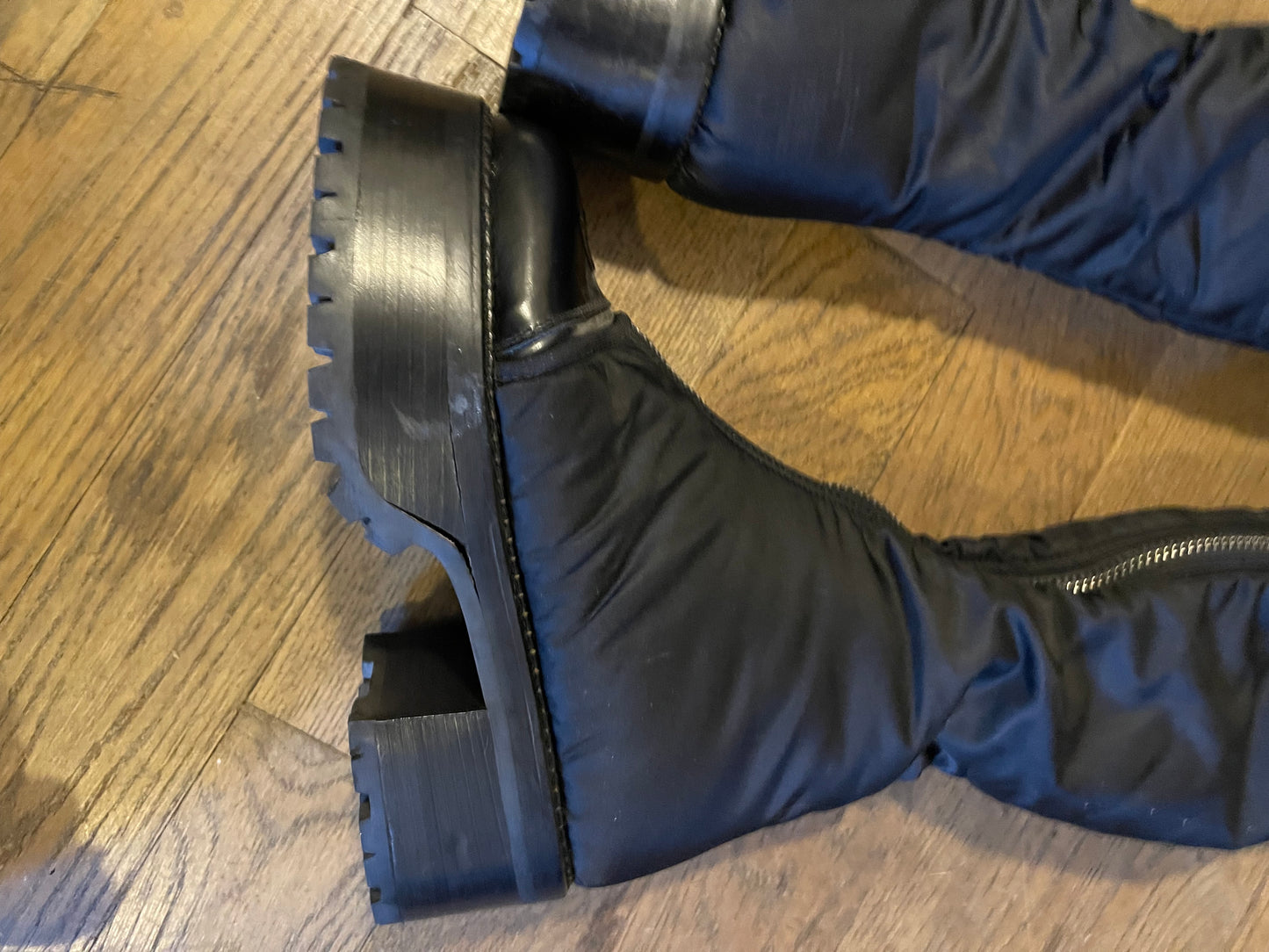 Hood by air thigh high centaur boots