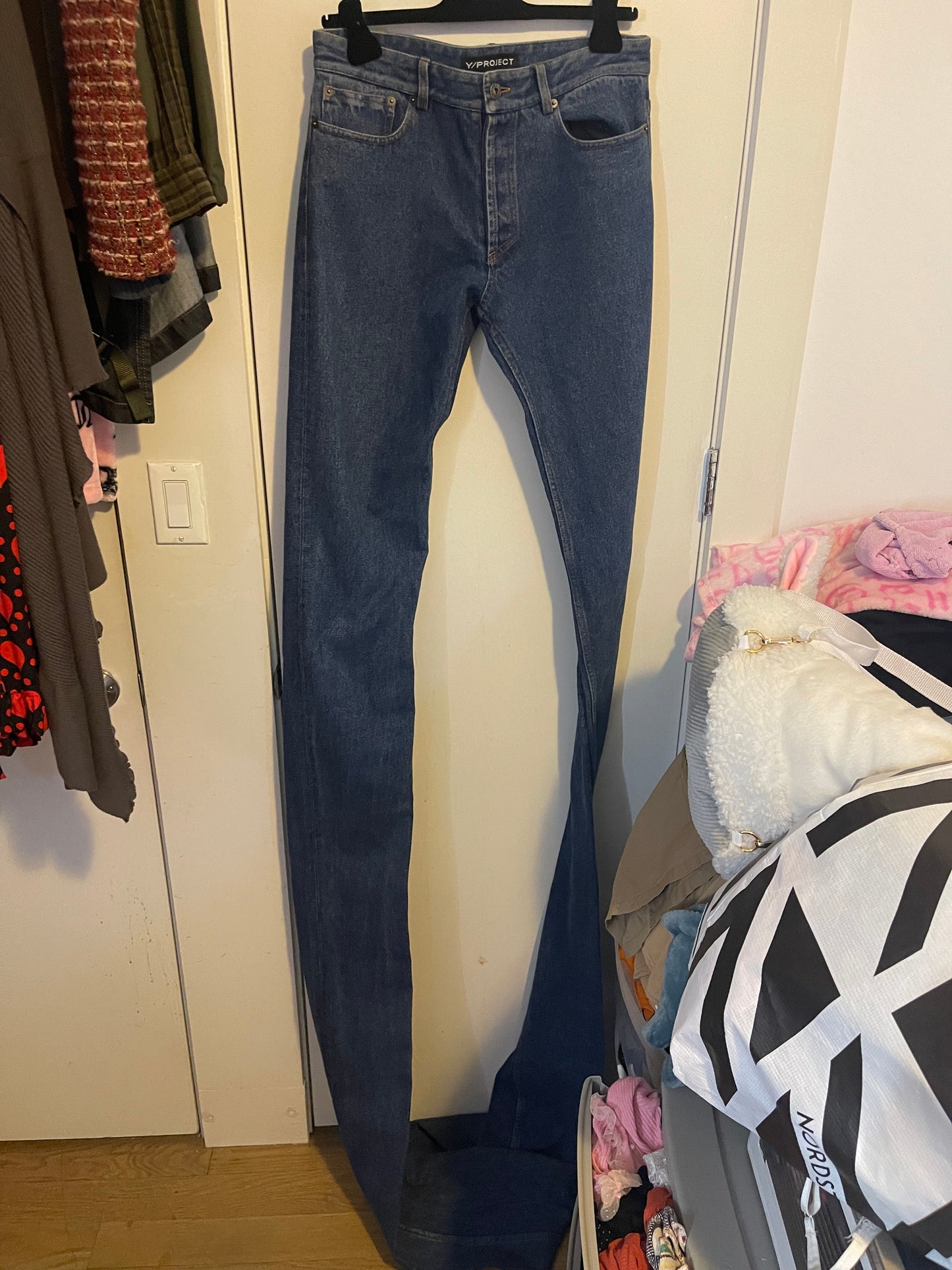 Y project long inseam jeans