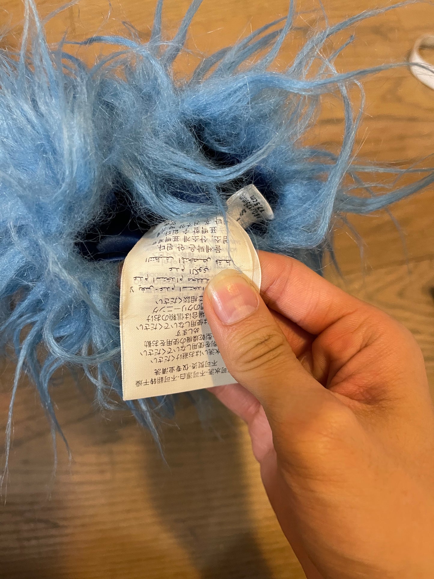 Gucci faux fur gloves