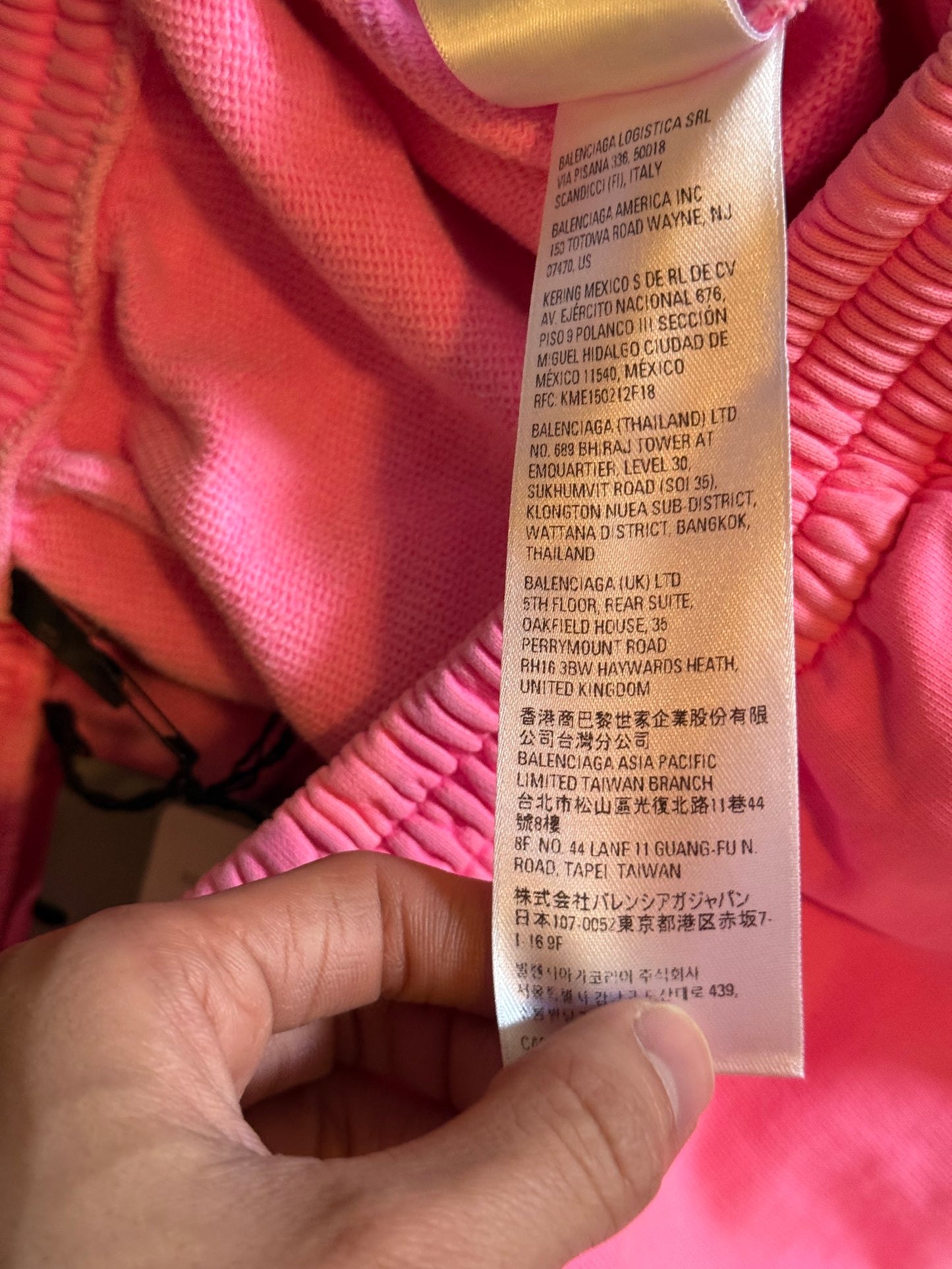 Balenciaga SS23 mud shorts