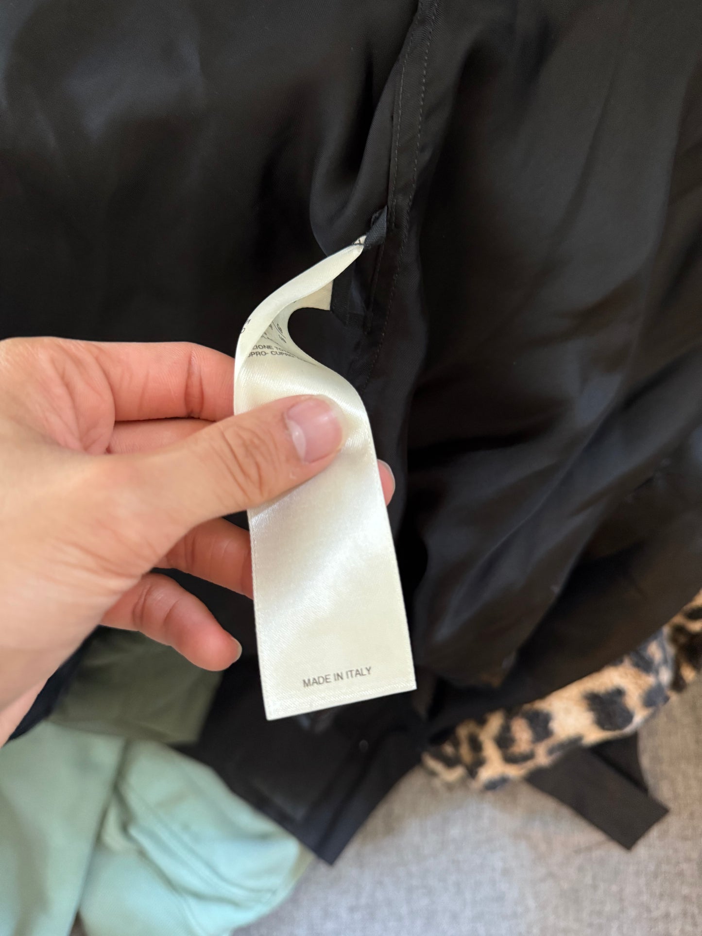Rick Owens AW19 Larry viscose shirt