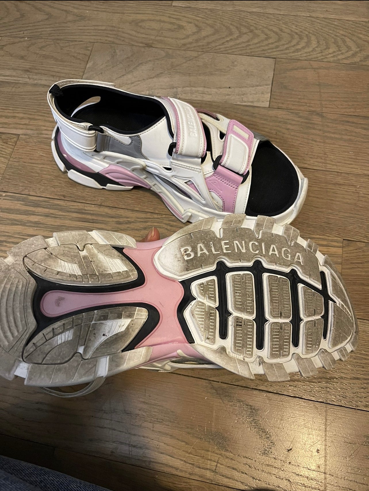 Balenciaga sandal track