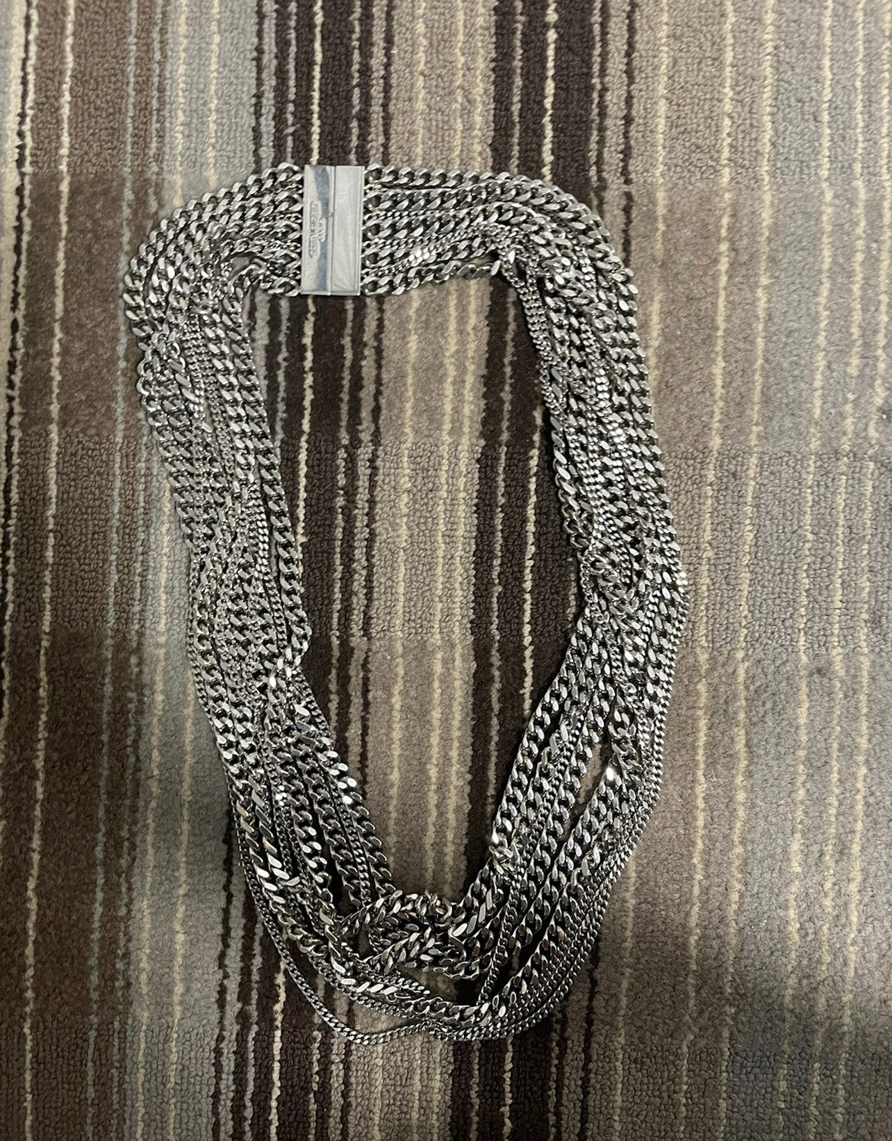 Saint Laurent SS13 multi chain belt