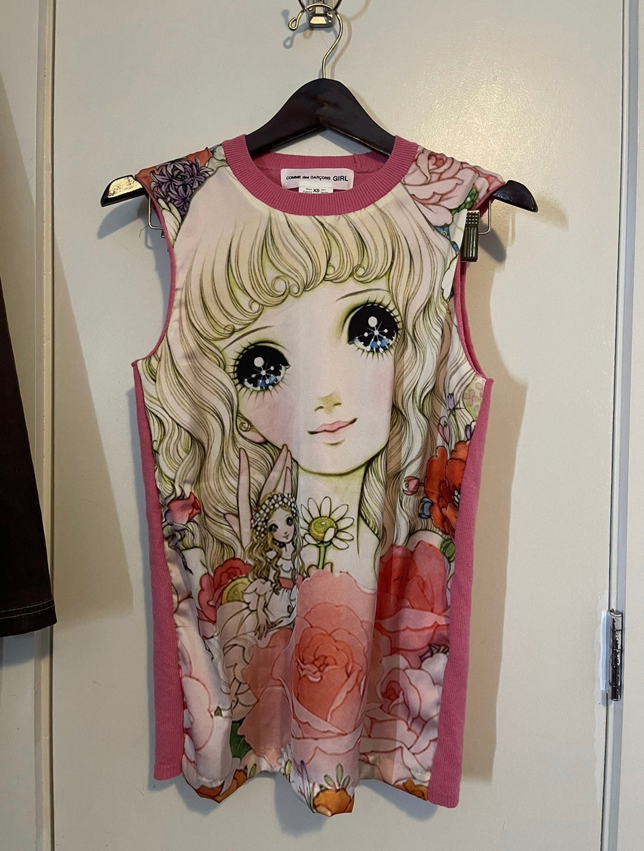 Comme des garçons girl anime sweater