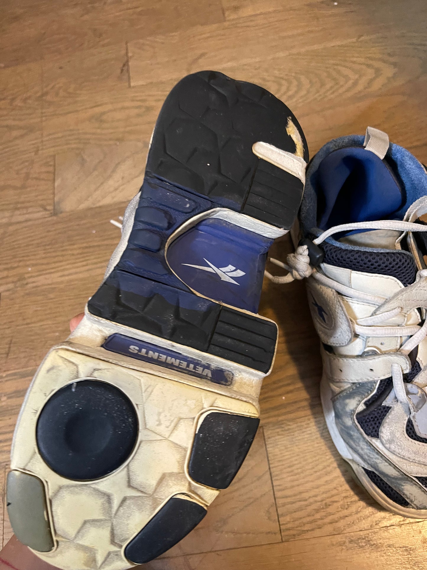 Vetements Reebok genetic modified sneakers