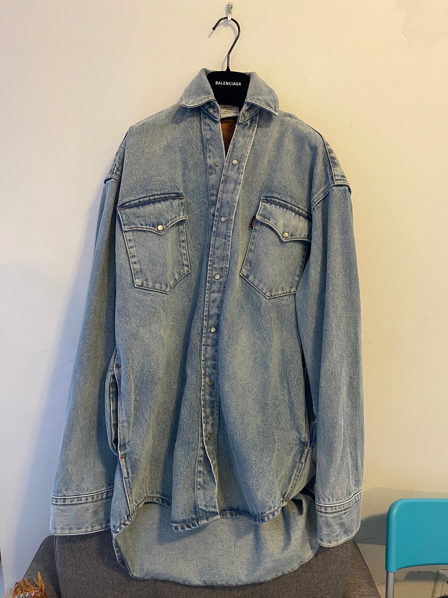 Vetements X Levi’s denim aw18 jacket