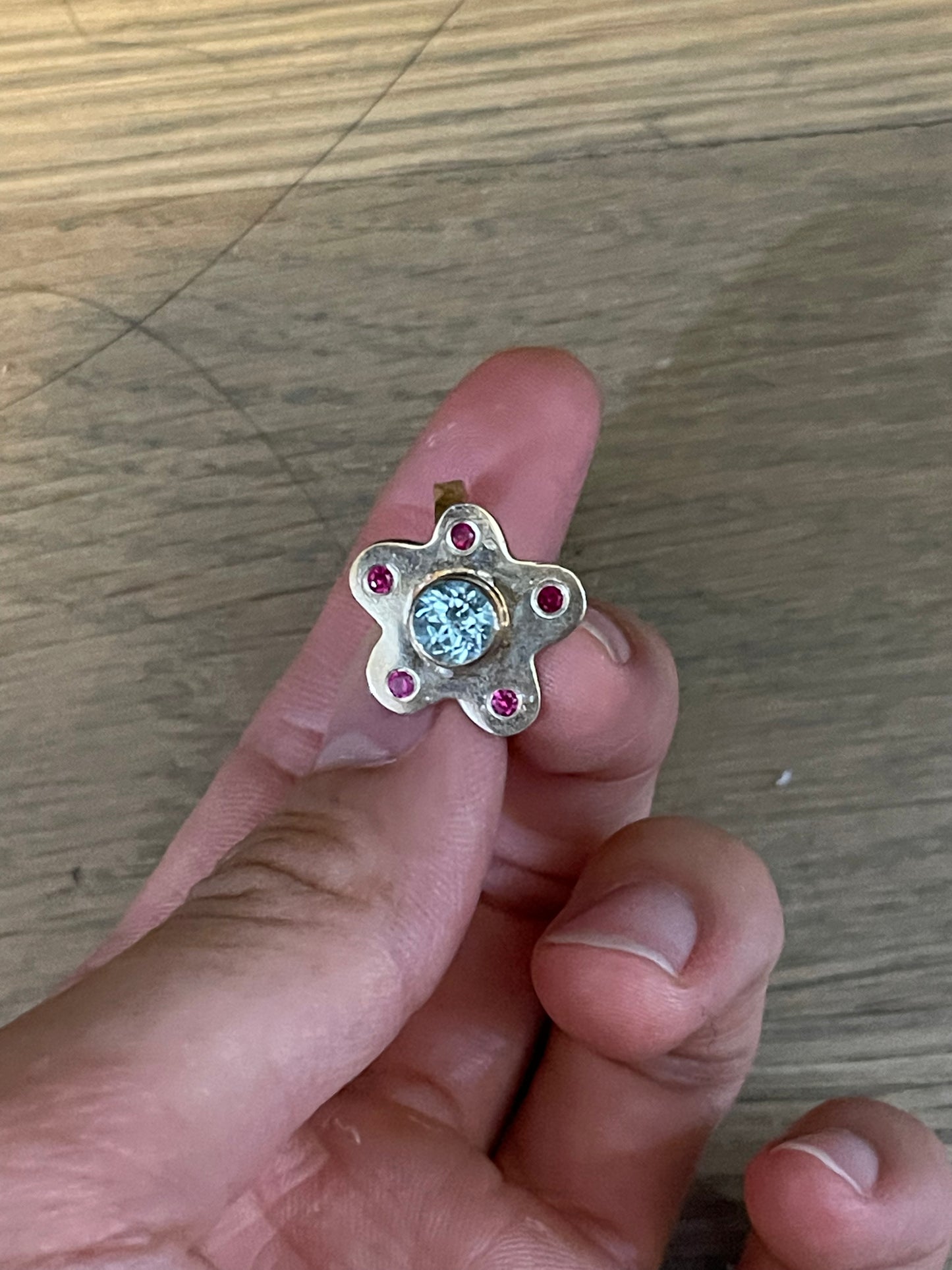 Shana cave sample flower ring