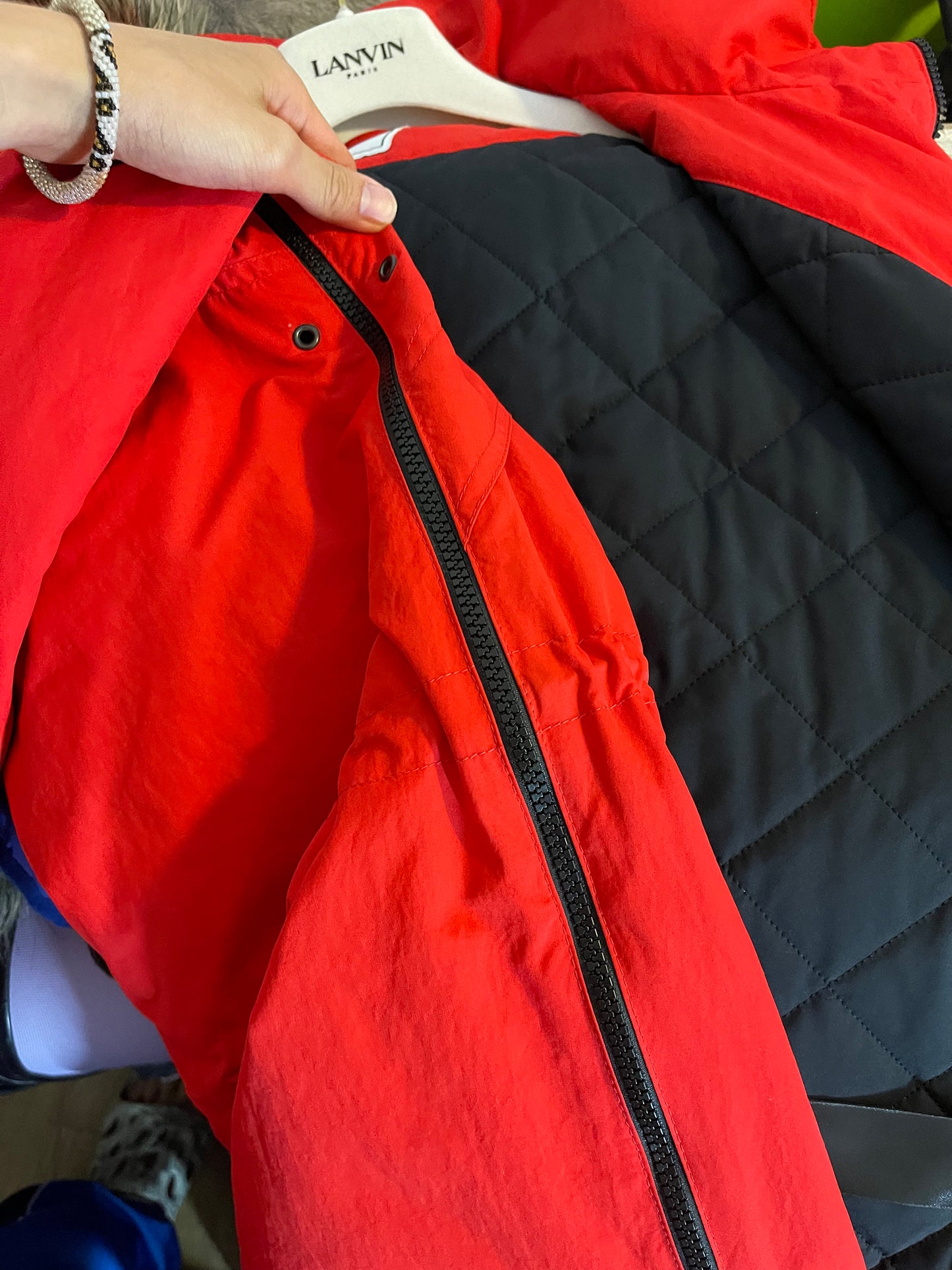Balenciaga SS21 multi zip parka jacket