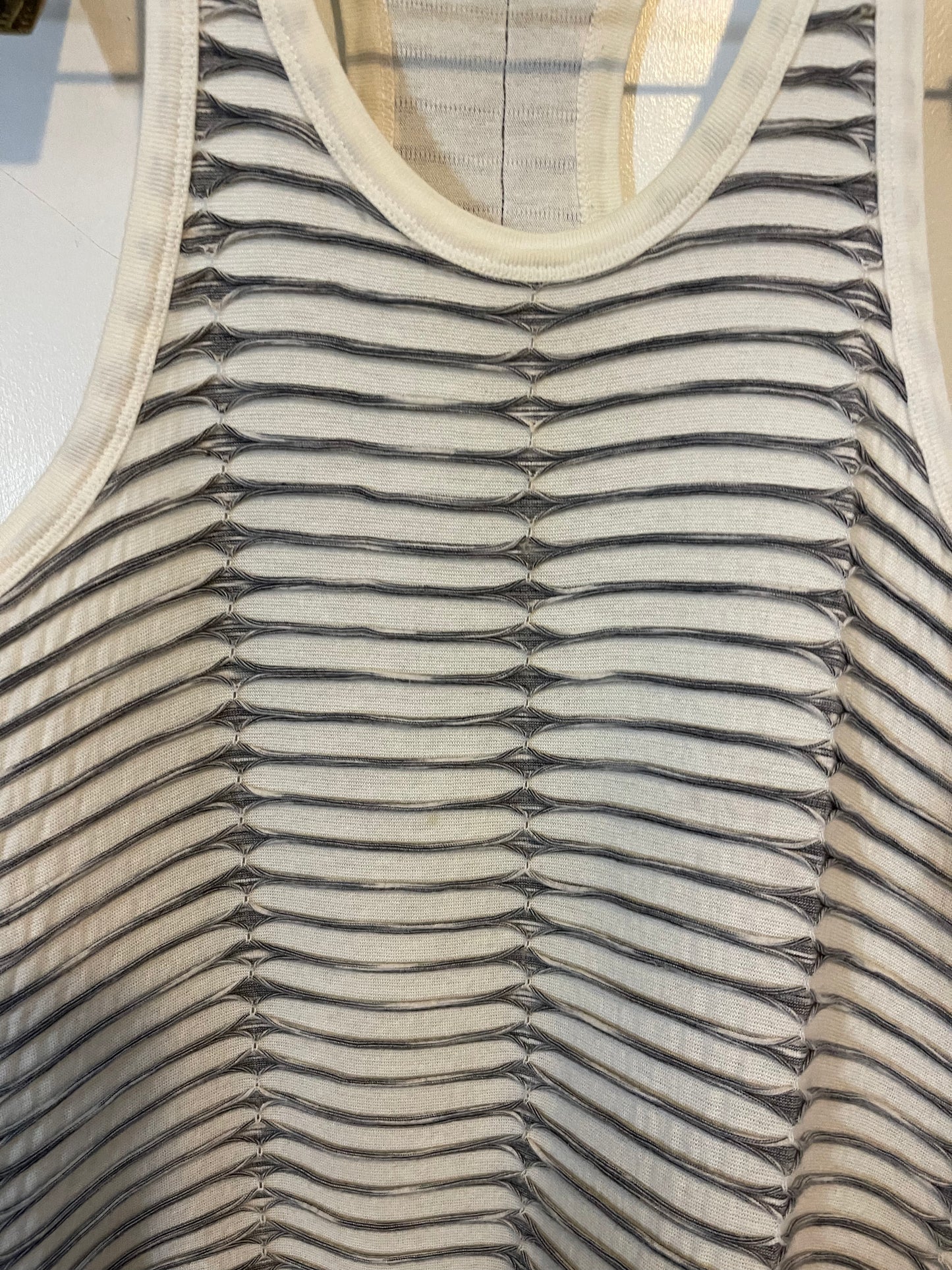 Raf Simons SS06 exoskeleton tank top