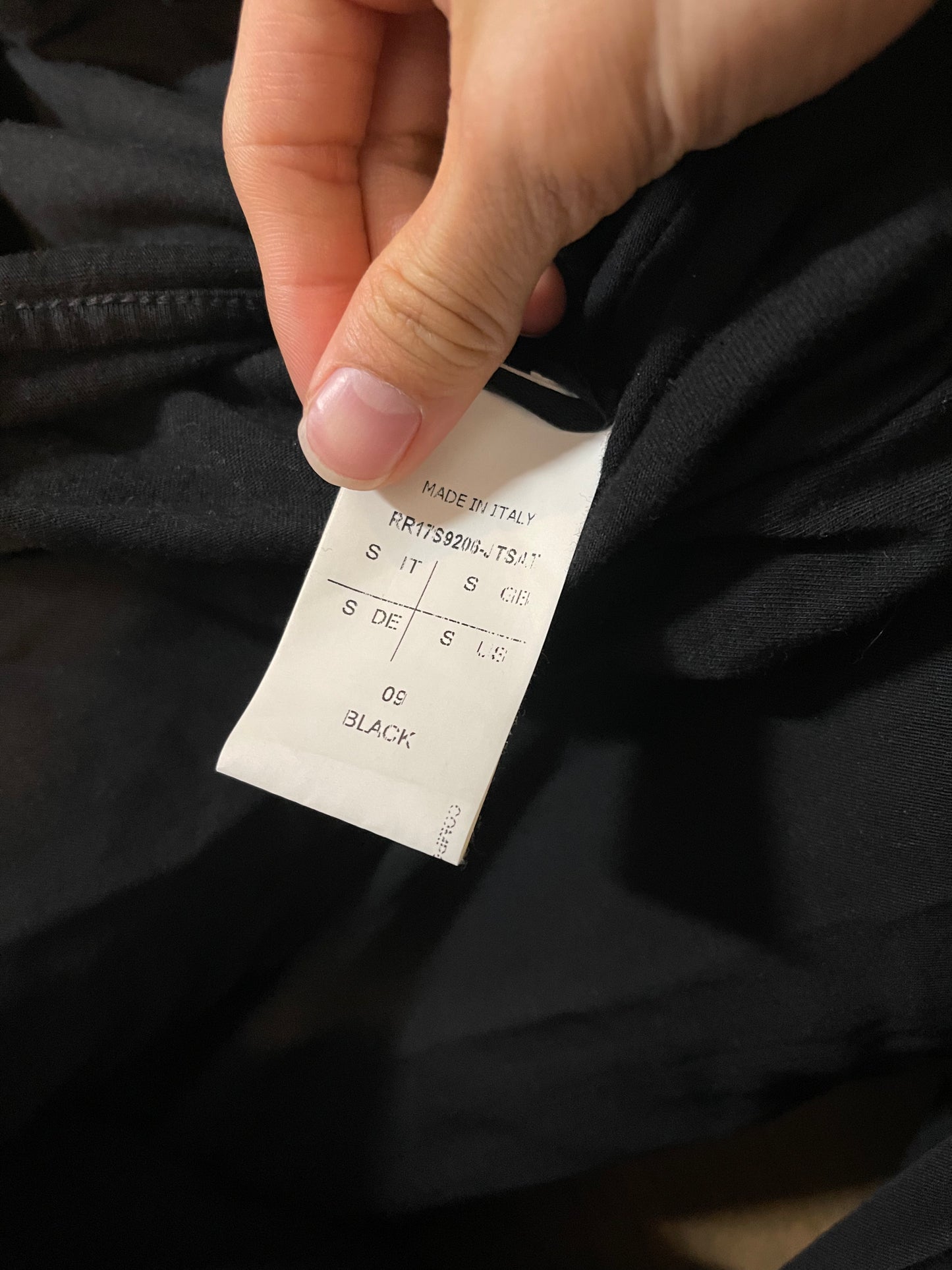 Rick Owens SS17 walrus Druid top