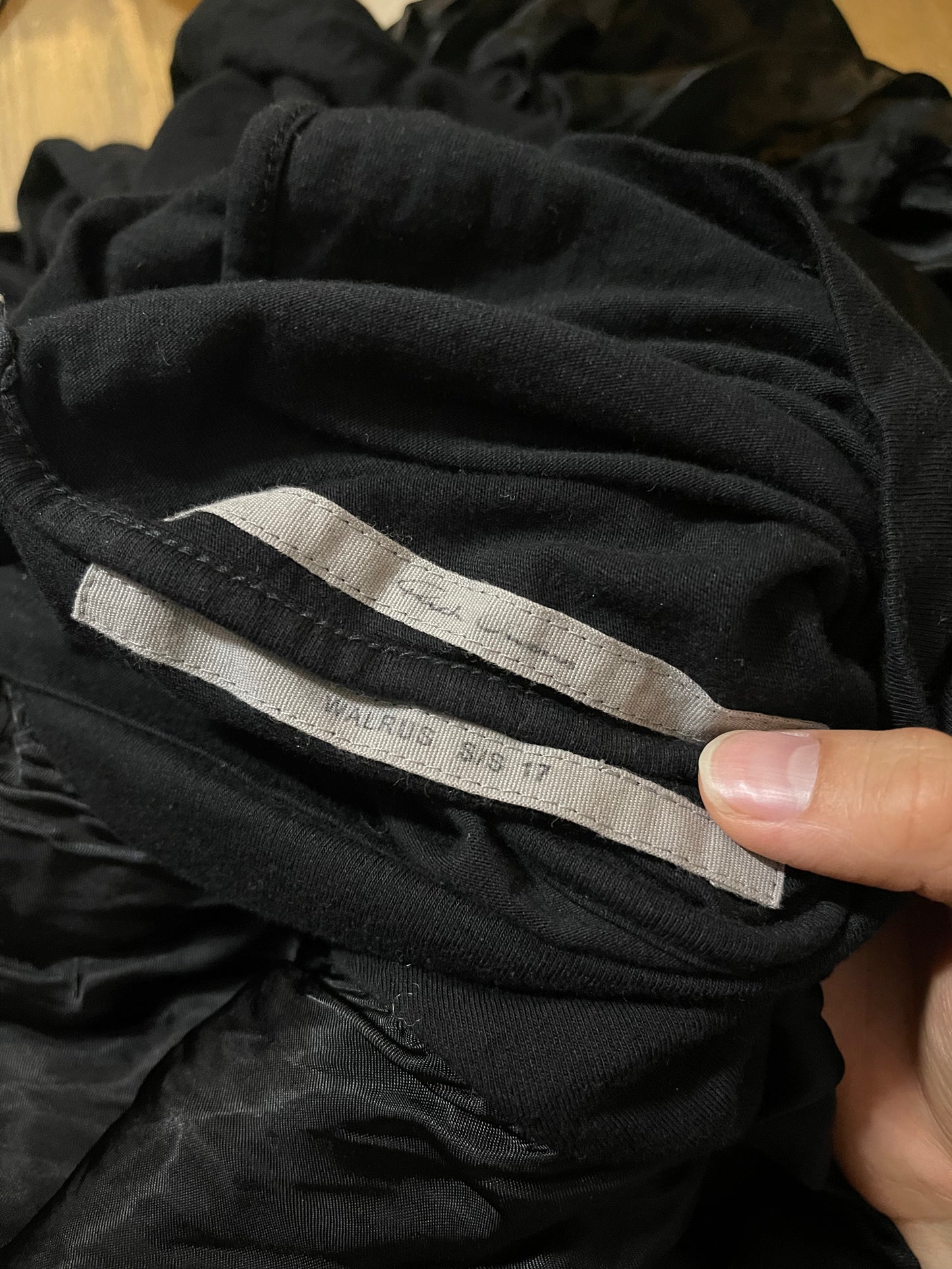Rick Owens SS17 walrus Druid top