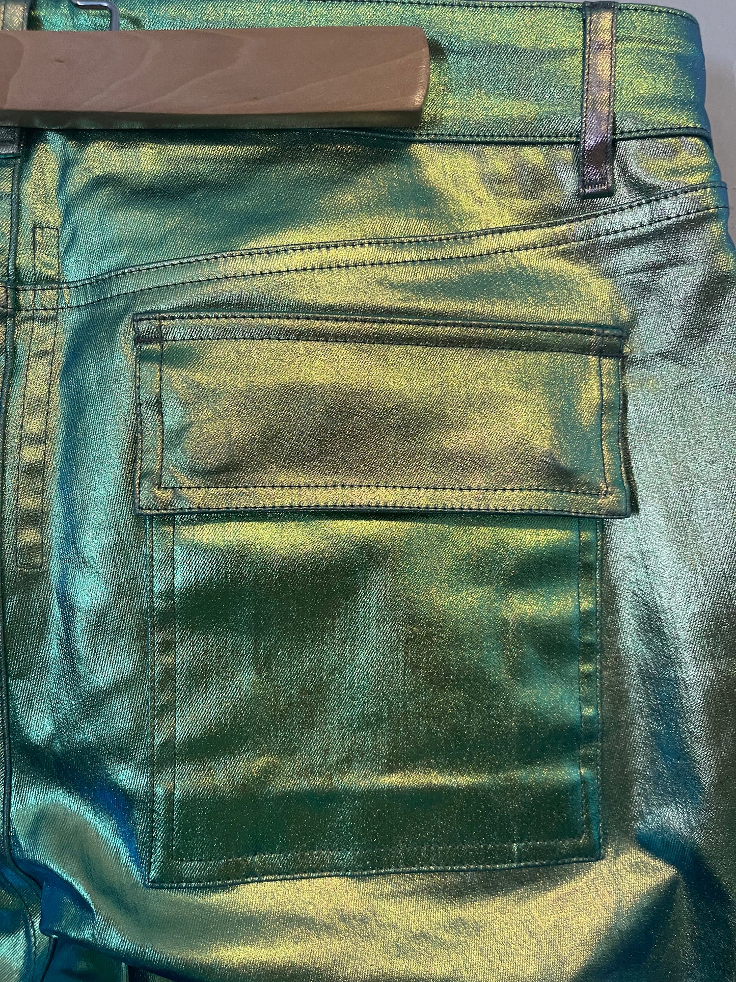 Rick Owens Edfu SS23 metallic Tyrone jeans