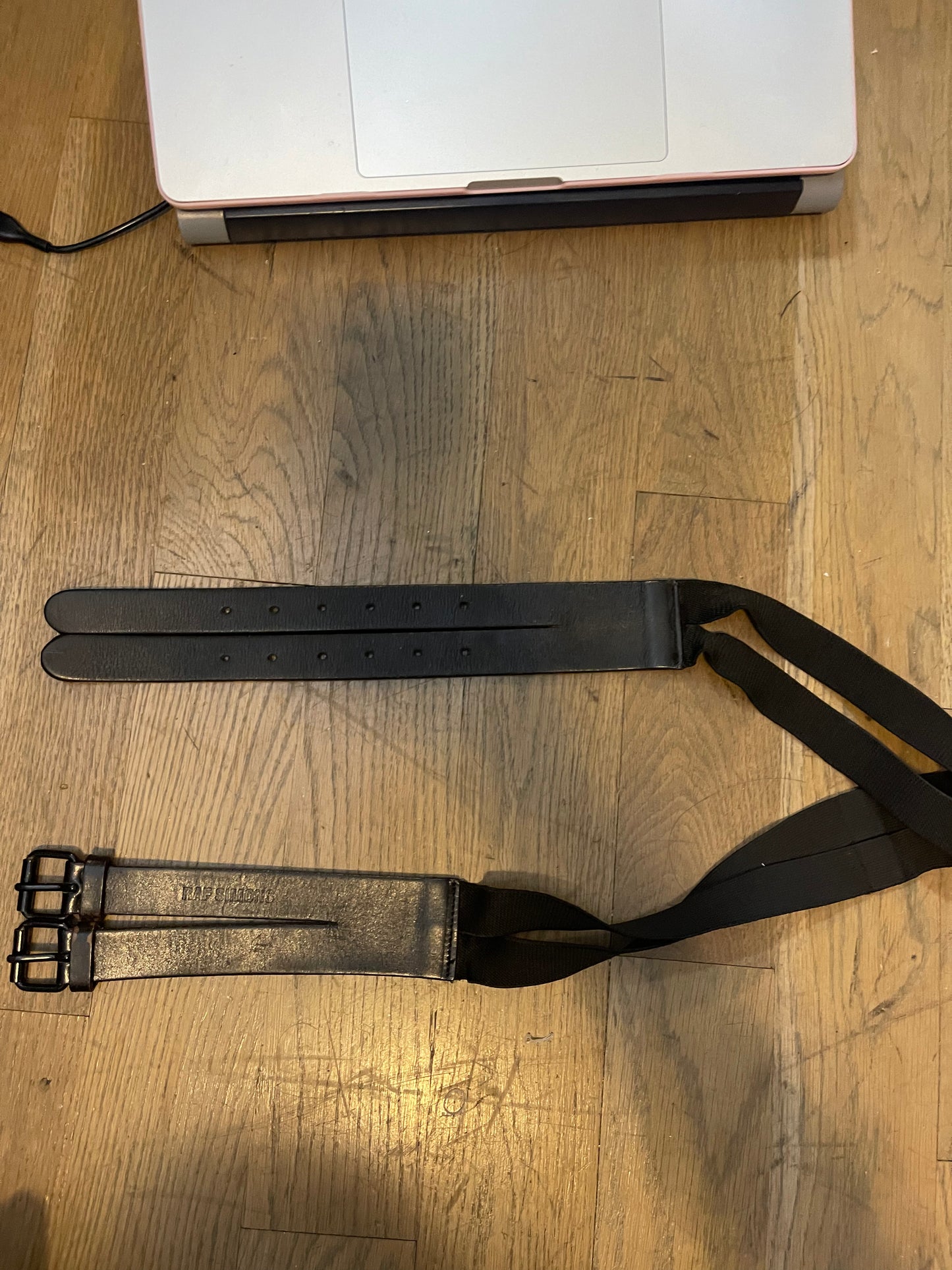 Raf Simons aw09 double belt