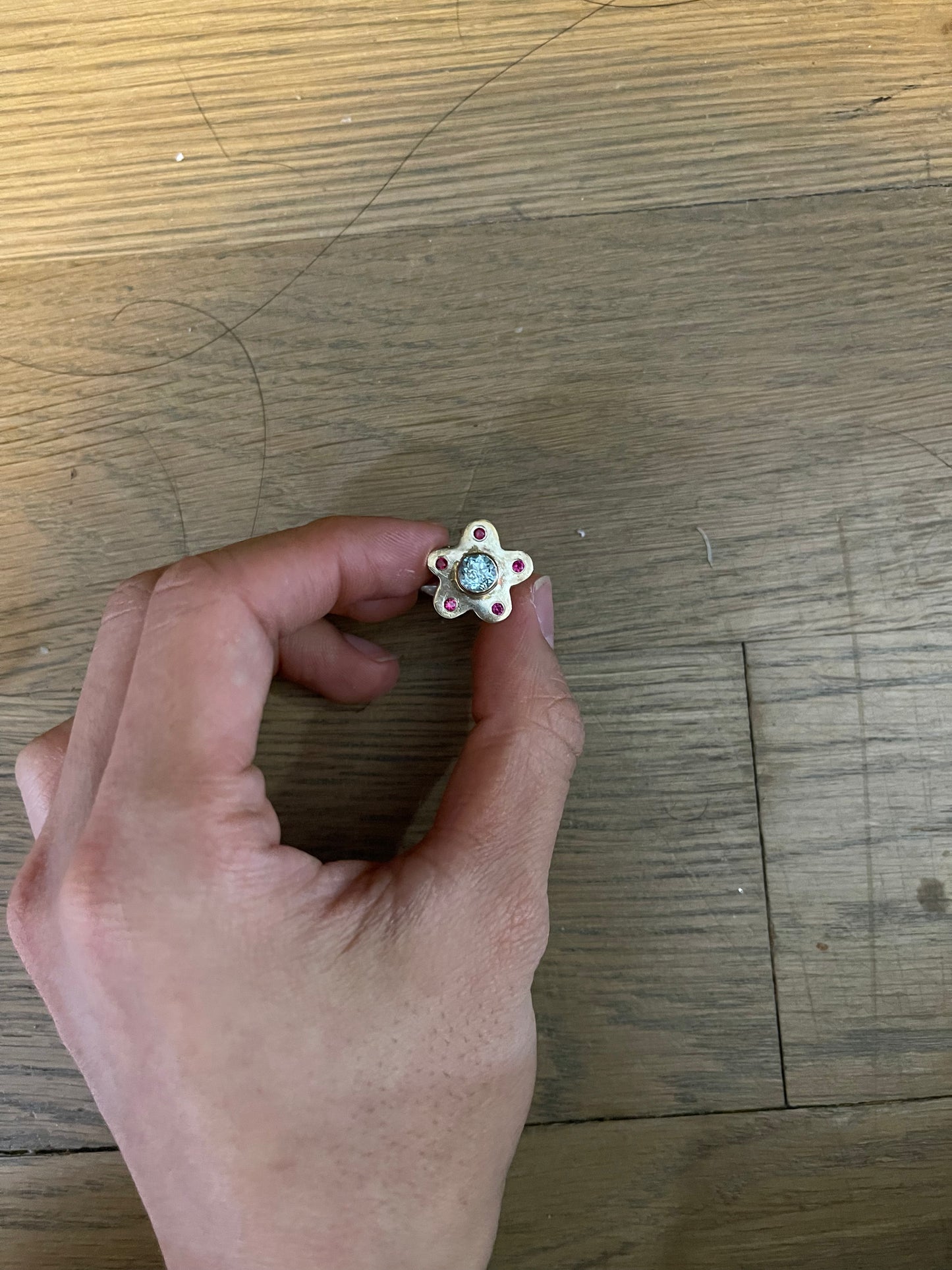 Shana cave sample flower ring