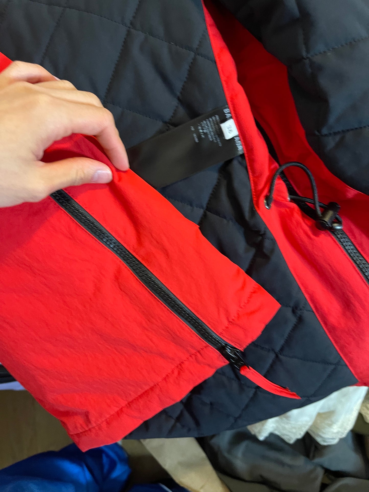 Balenciaga SS21 multi zip parka jacket