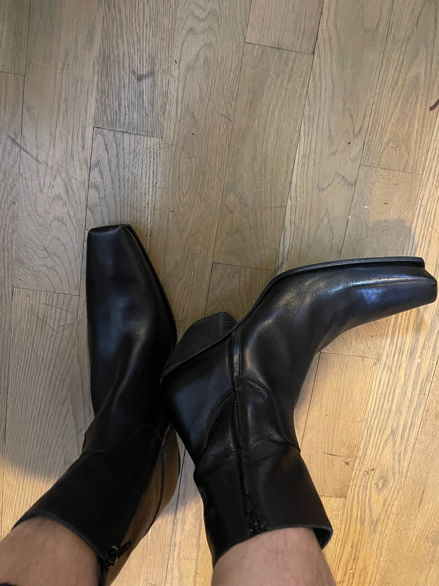 Balenciaga SS22 Rodeo Extended Santiag boots