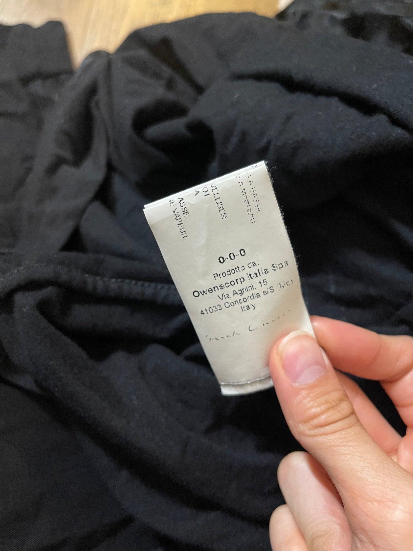 Rick Owens SS17 walrus Druid top