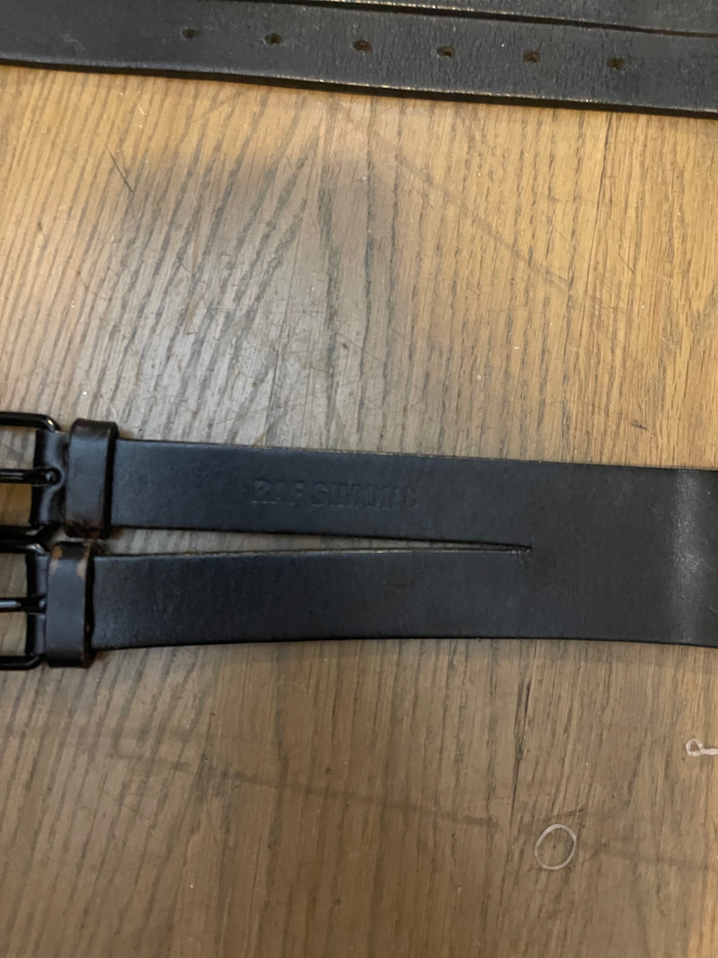 Raf Simons aw09 double belt