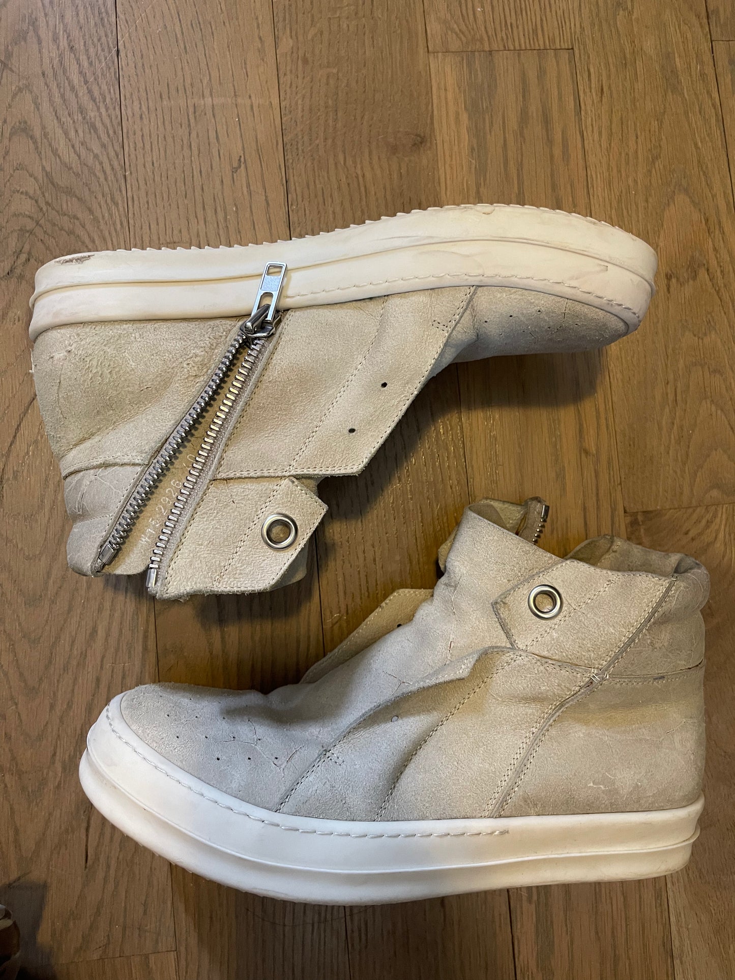 Rick Owens AW14 moody suede island dunks