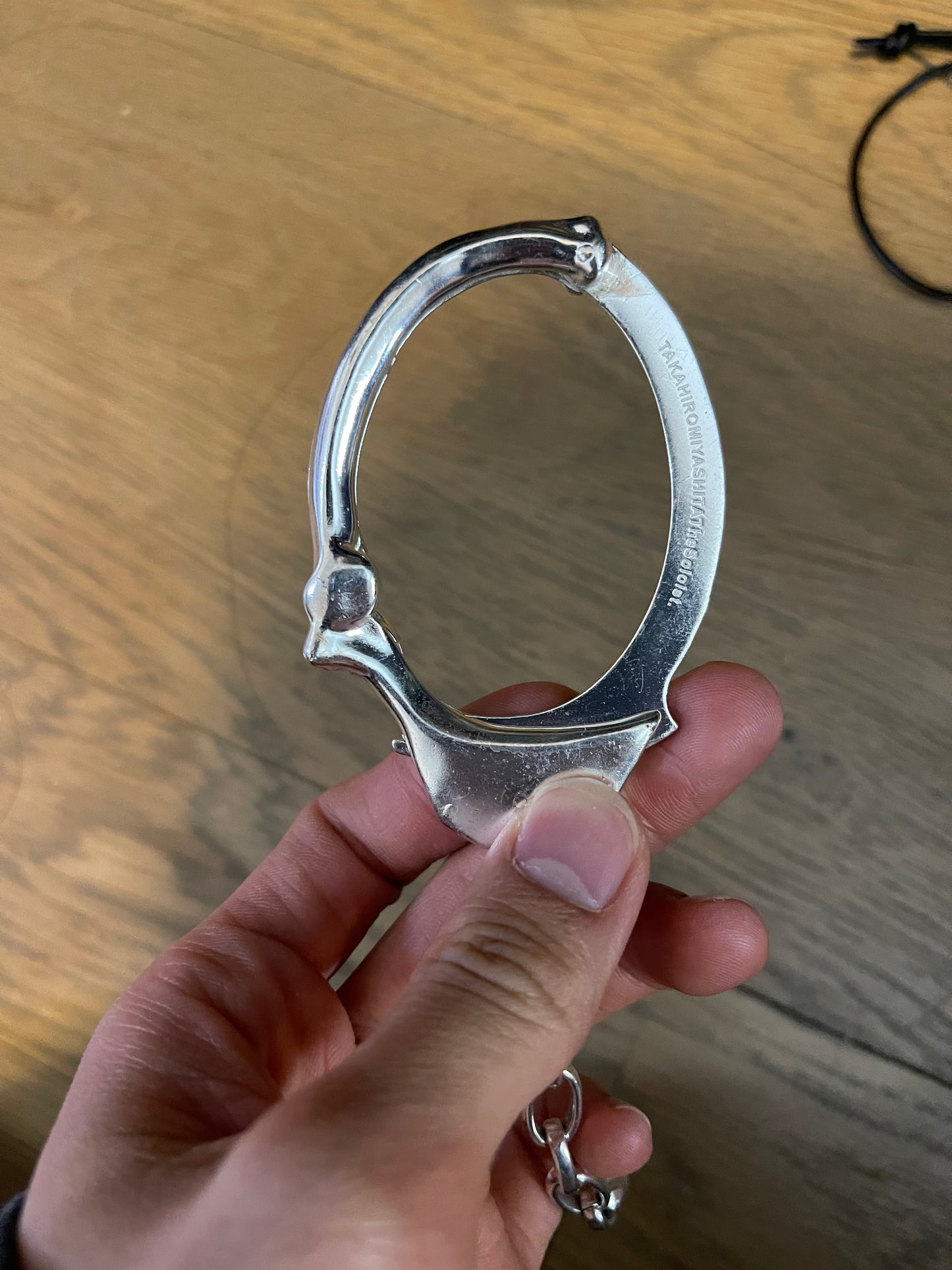 Takahiromiyashita Bone Cuff bracelt