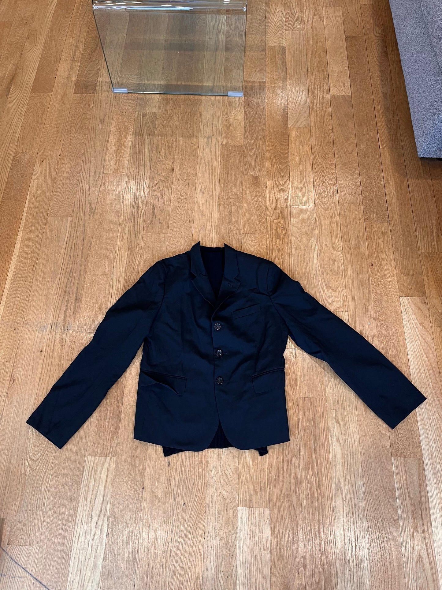 Comme des garçons blazer deconstructed