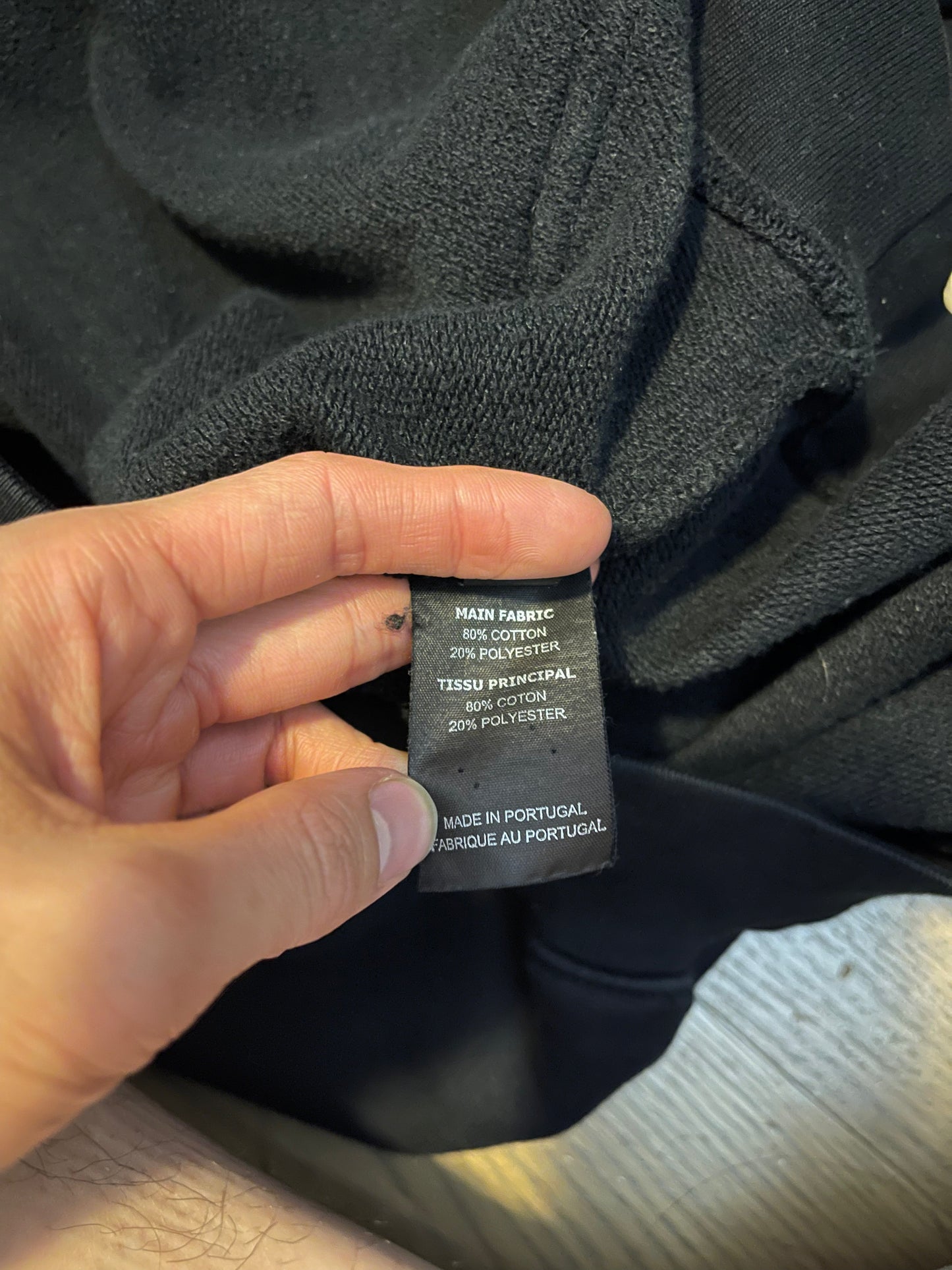 Vetements homme AW17 total fucking darkness hoodie