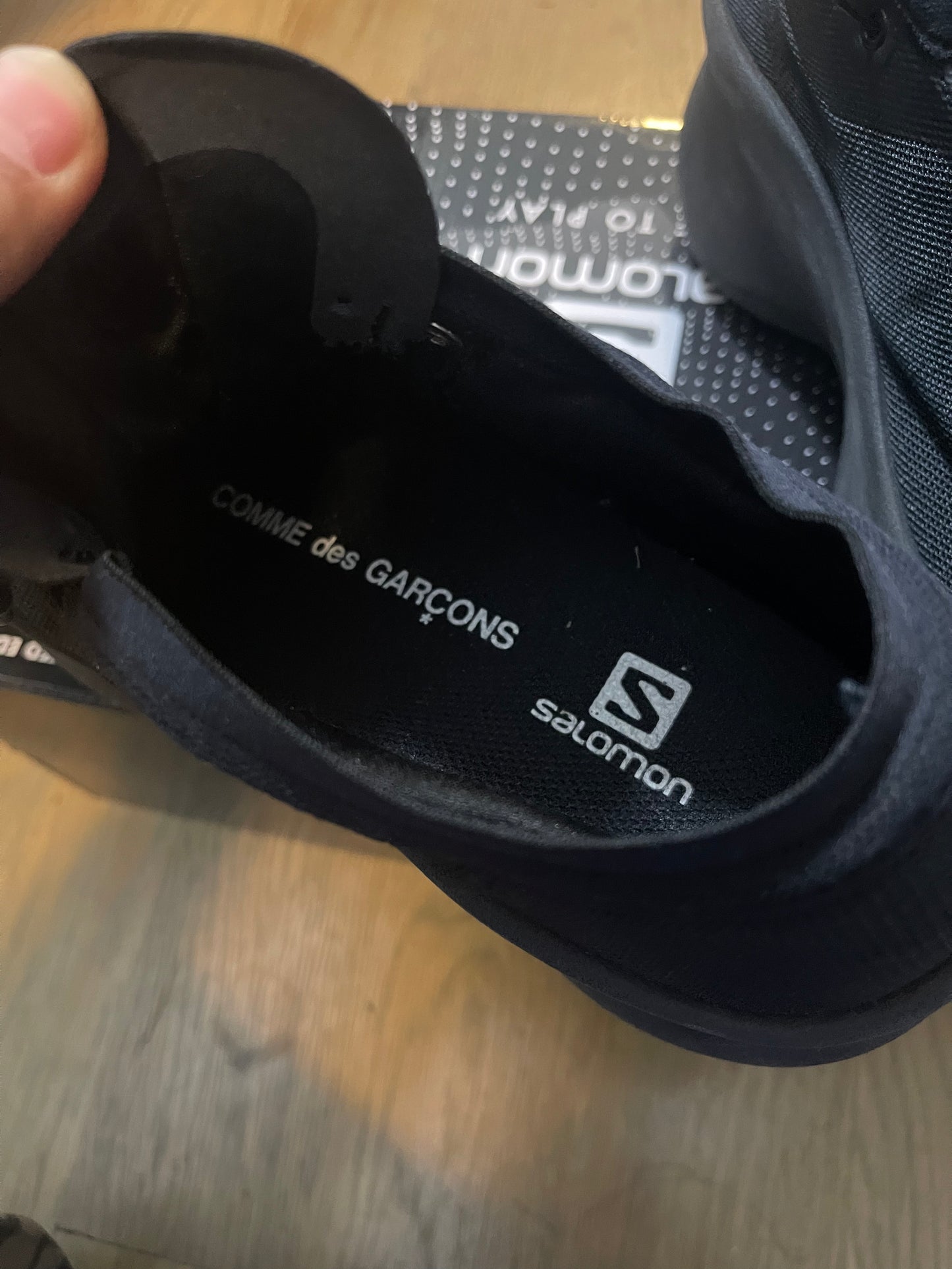 Salomon platform Comme des garçons sneaker