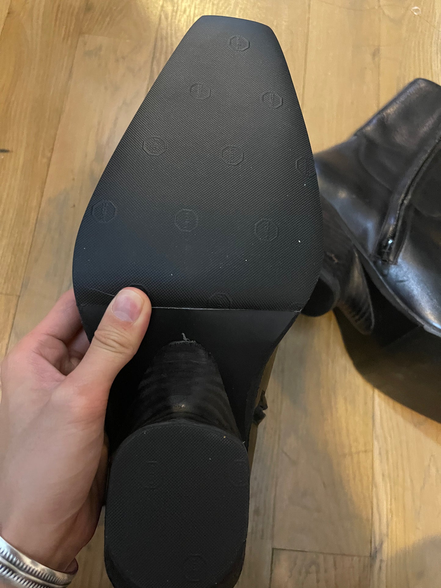 Balenciaga SS22 Rodeo Extended Santiag boots