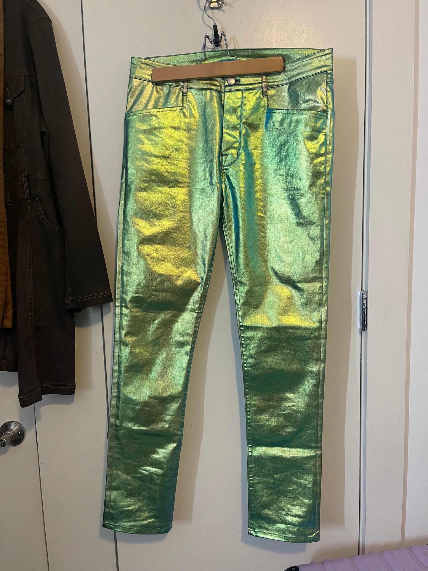 Rick Owens Edfu SS23 metallic Tyrone jeans