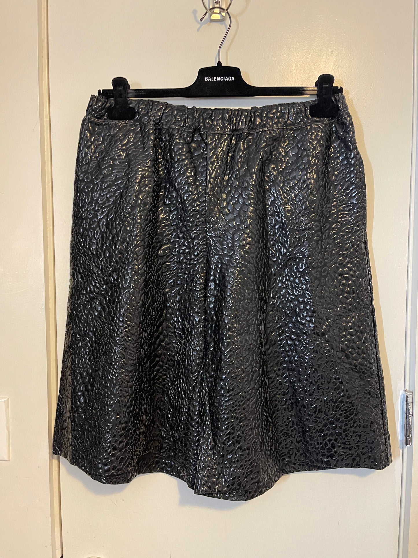 Comme des garçons homme plus croc faux leather