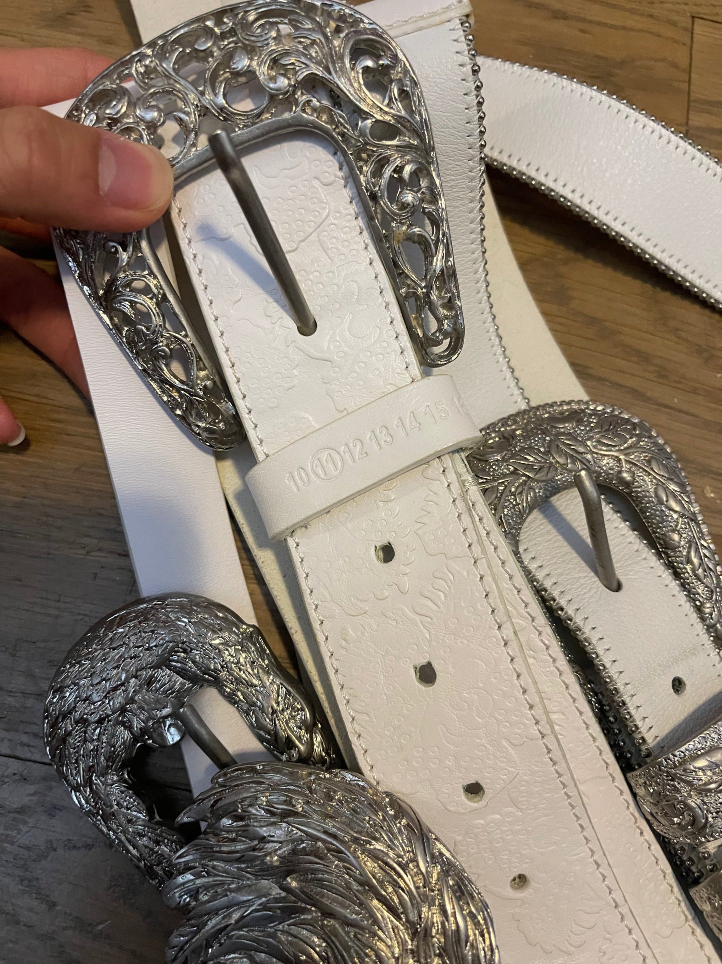 Maison Margiela corset multi strap belt