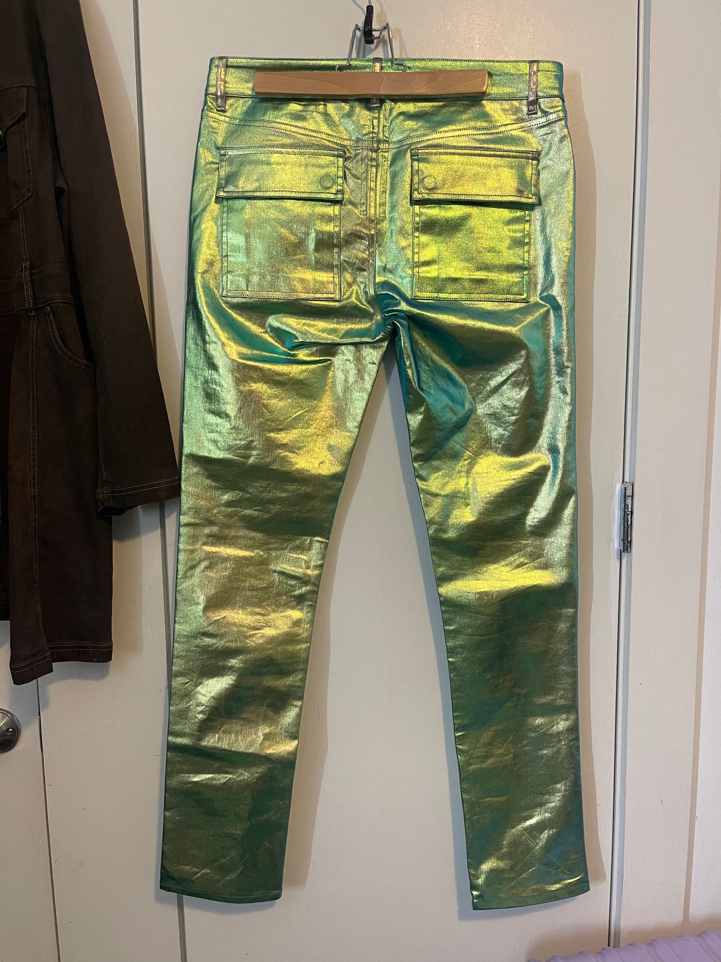 Rick Owens Edfu SS23 metallic Tyrone jeans