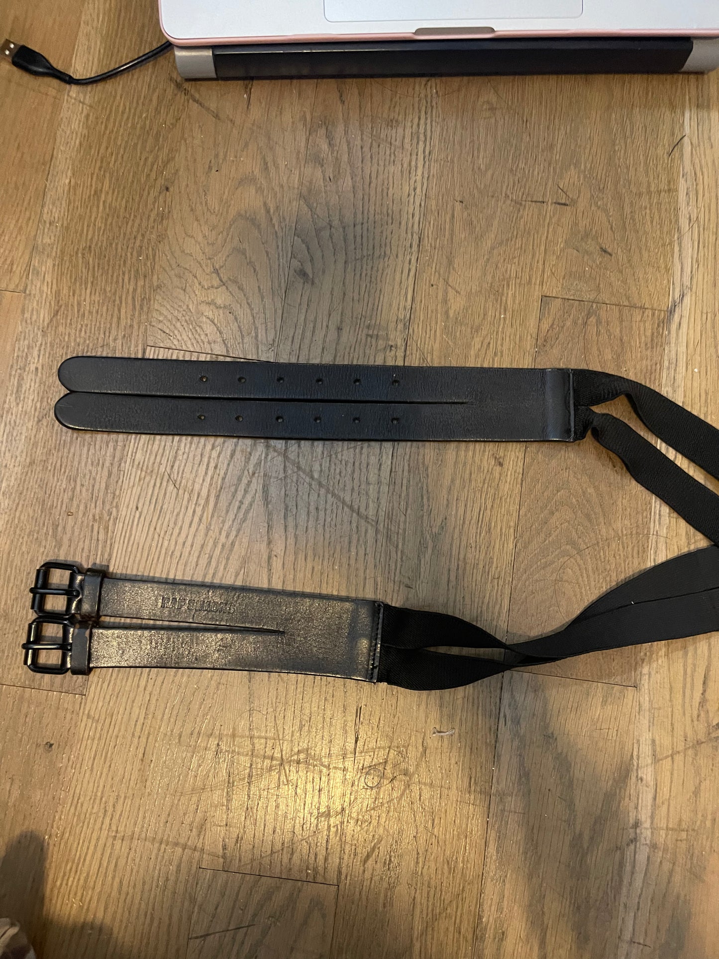 Raf Simons aw09 double belt