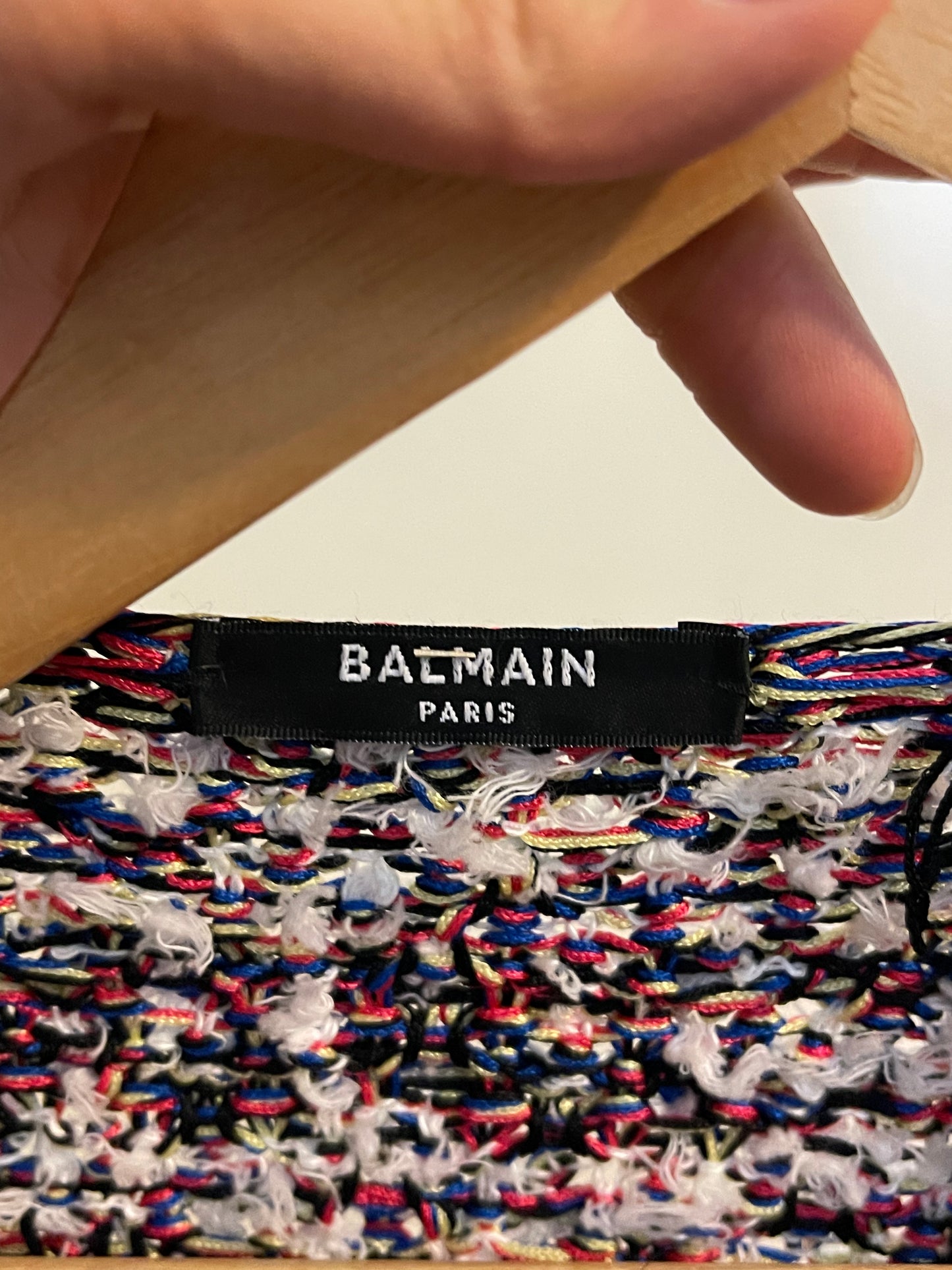Balmain tweed 3/4 jacket