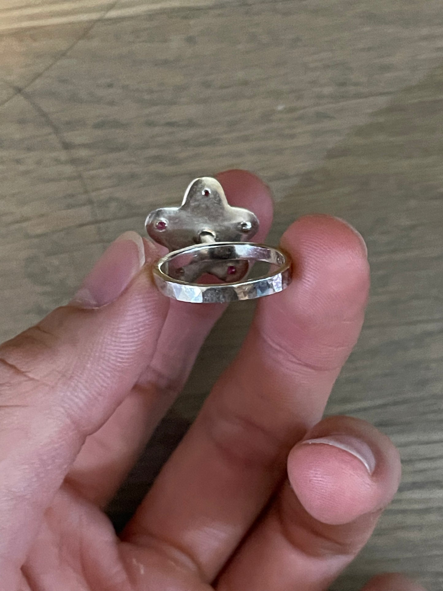 Shana cave sample flower ring