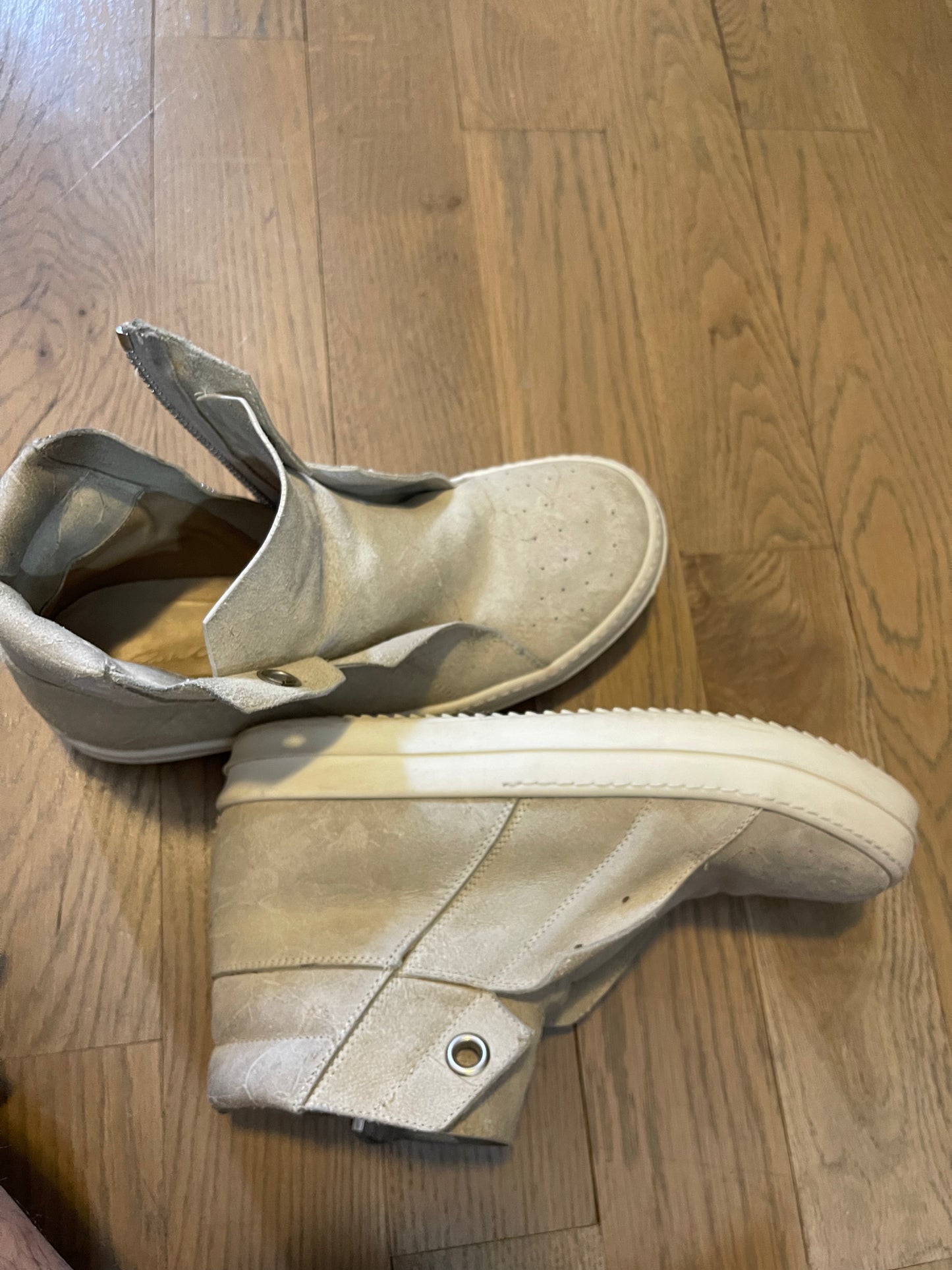 Rick Owens AW14 moody suede island dunks