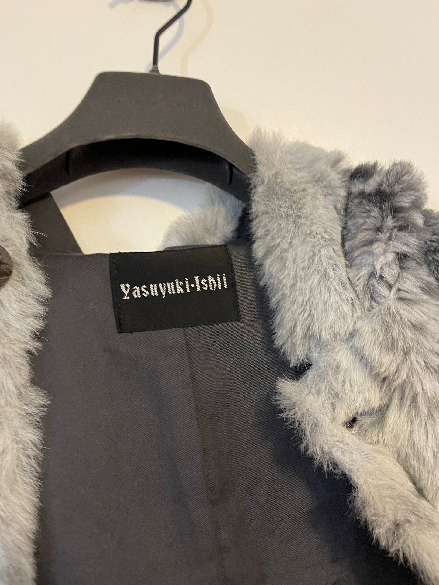 Yasuyuki Ishii faux fur coat