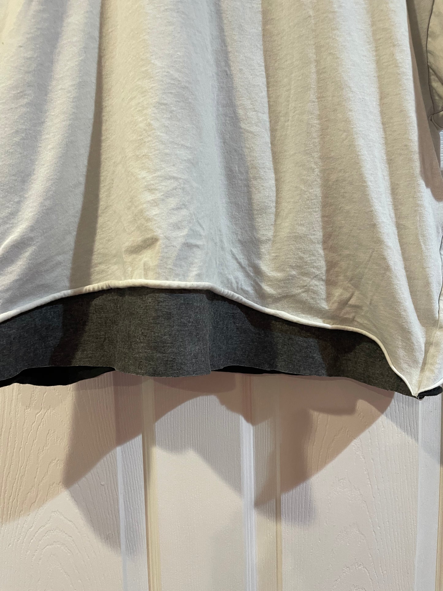 Vetements securite glued double layer shirt AW17