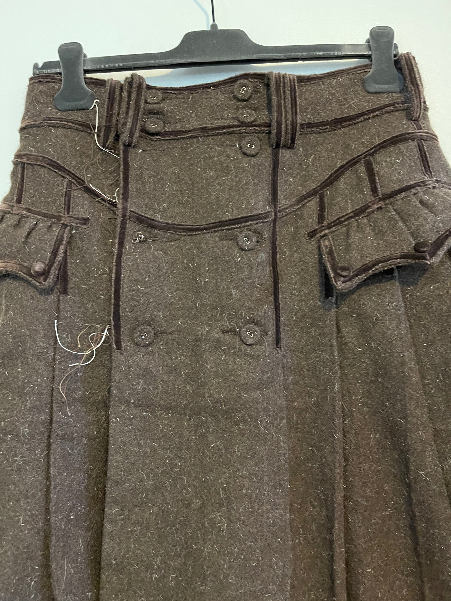 Number (n)ine FW09 wool skirt