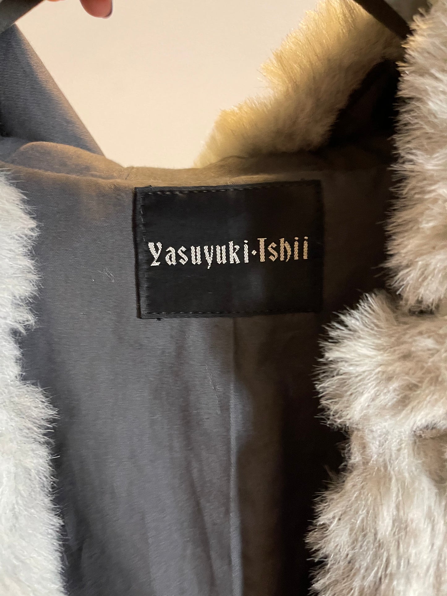 Yasuyuki Ishii faux fur coat