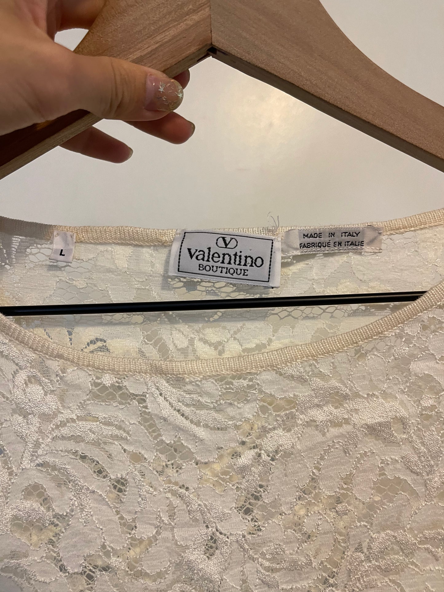 Valentino laced jump suit
