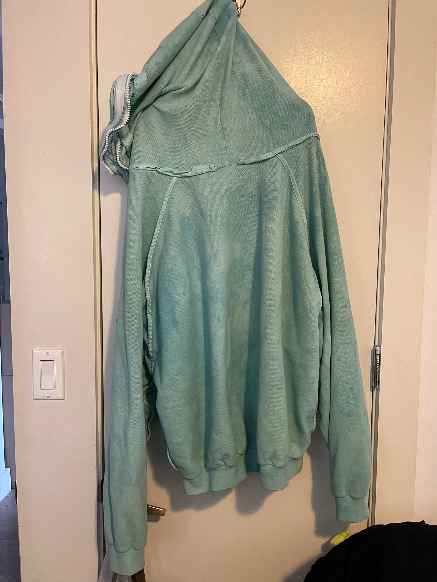 Raf Simons SS05 tactical multi zip hoodie