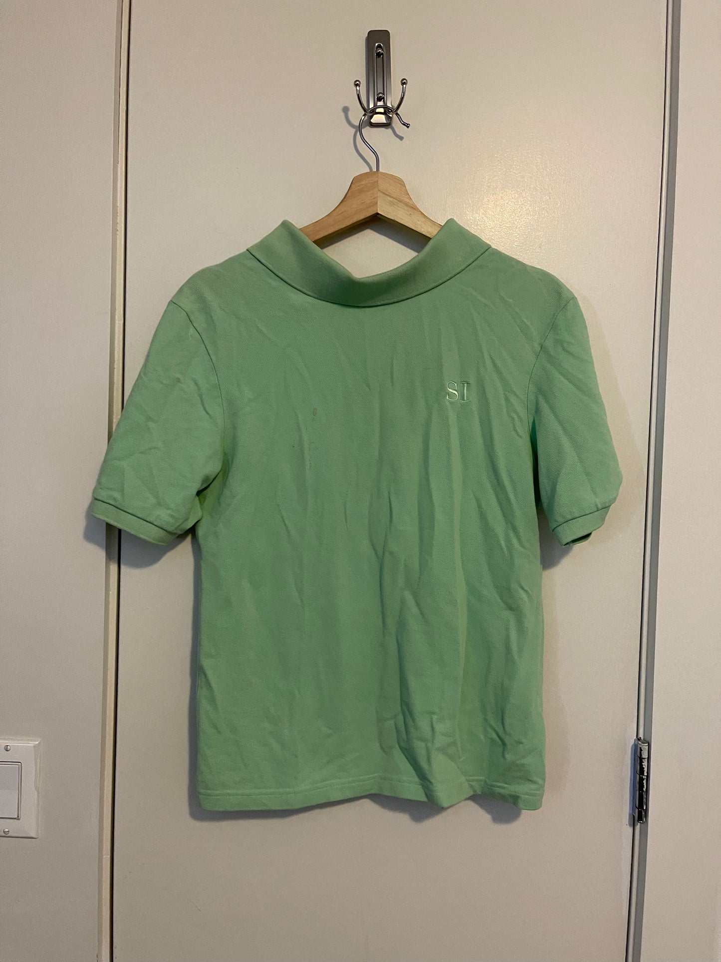 Telfar sample backward polo shirt