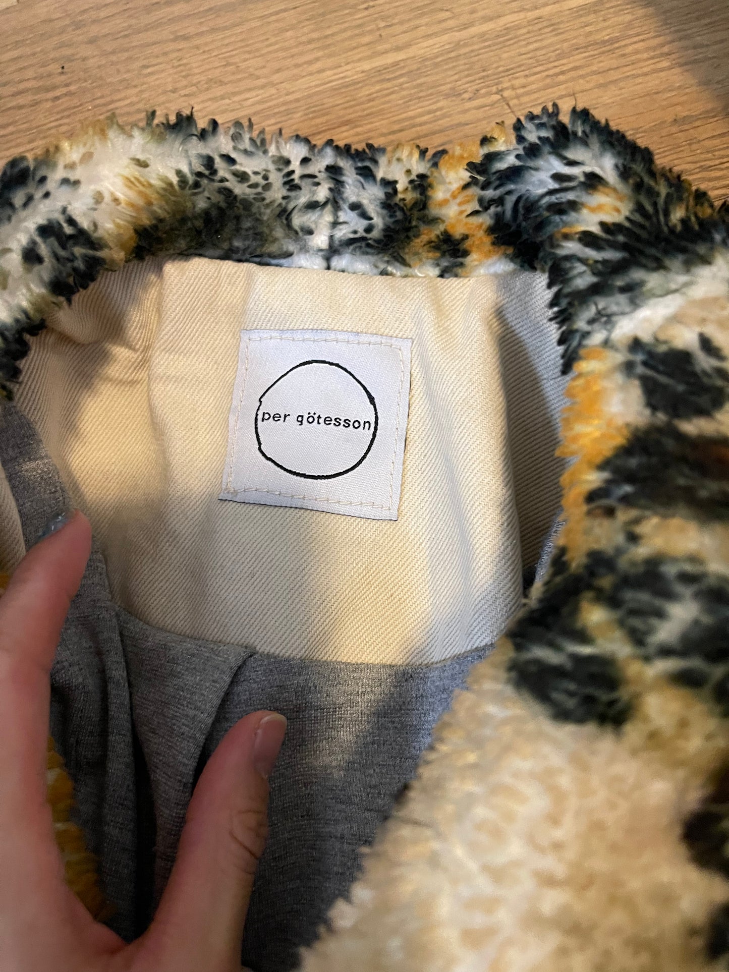 Per gotesson Sample digitole aviator jacket