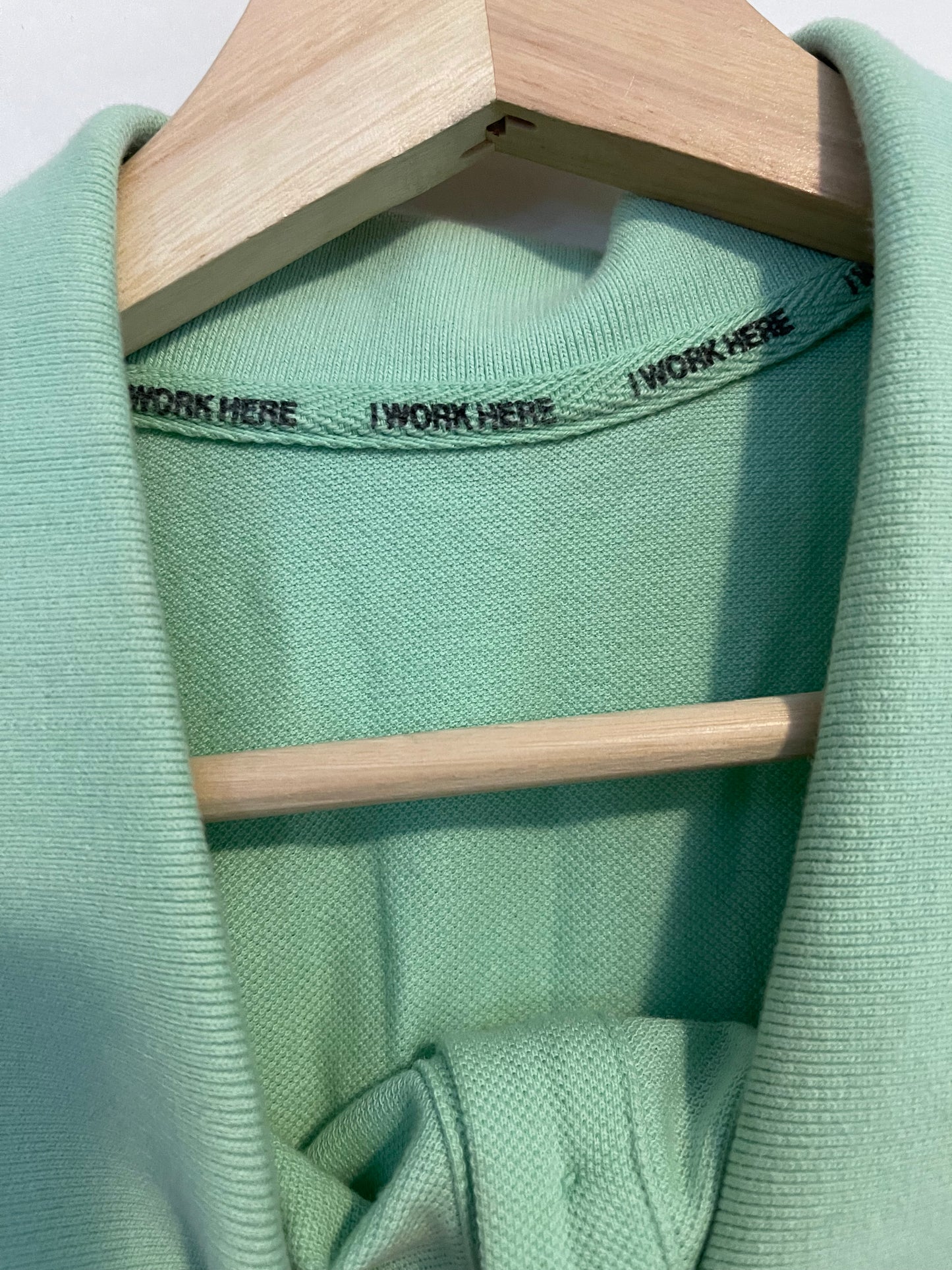Telfar sample backward polo shirt