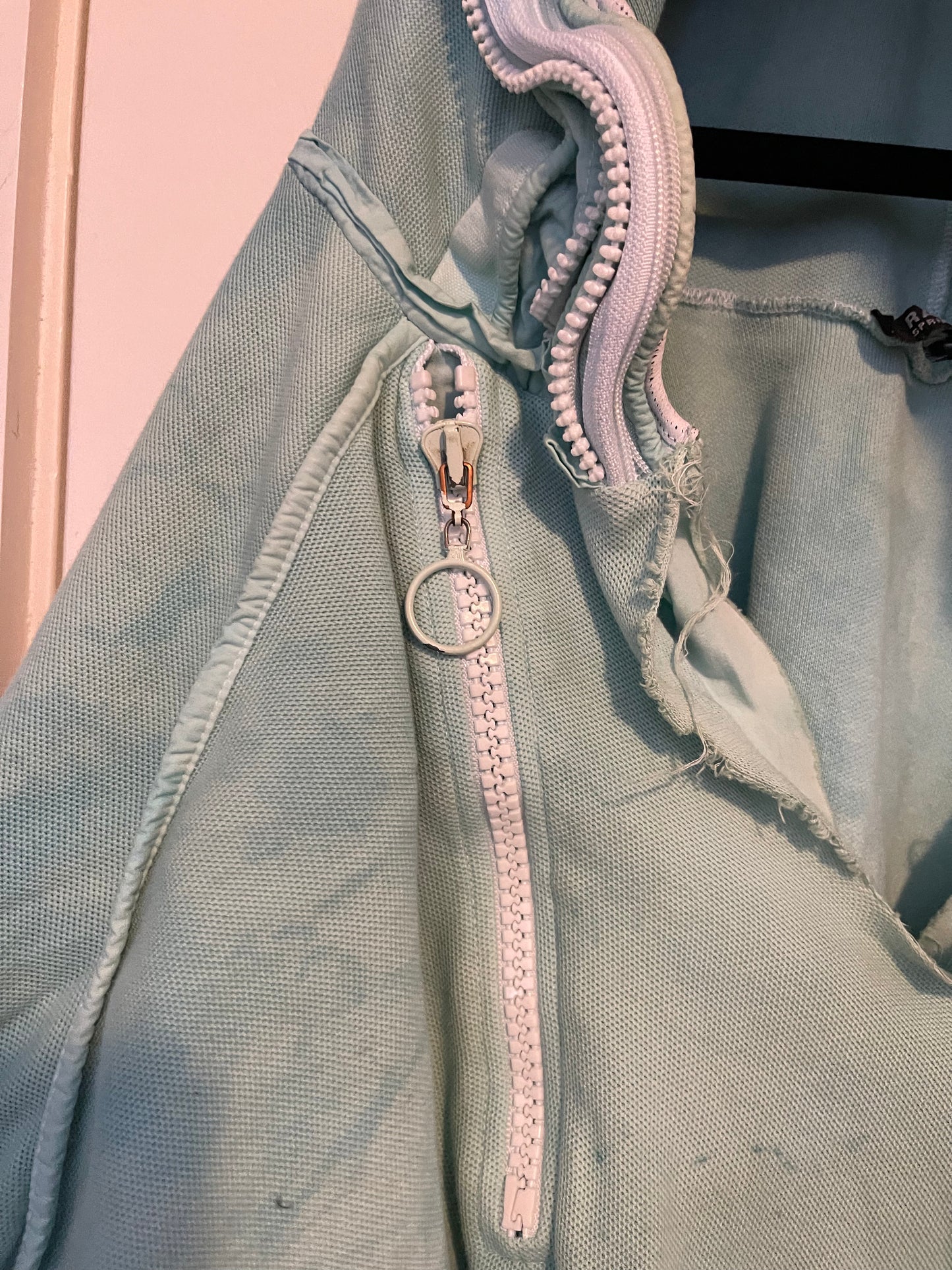Raf Simons SS05 tactical multi zip hoodie