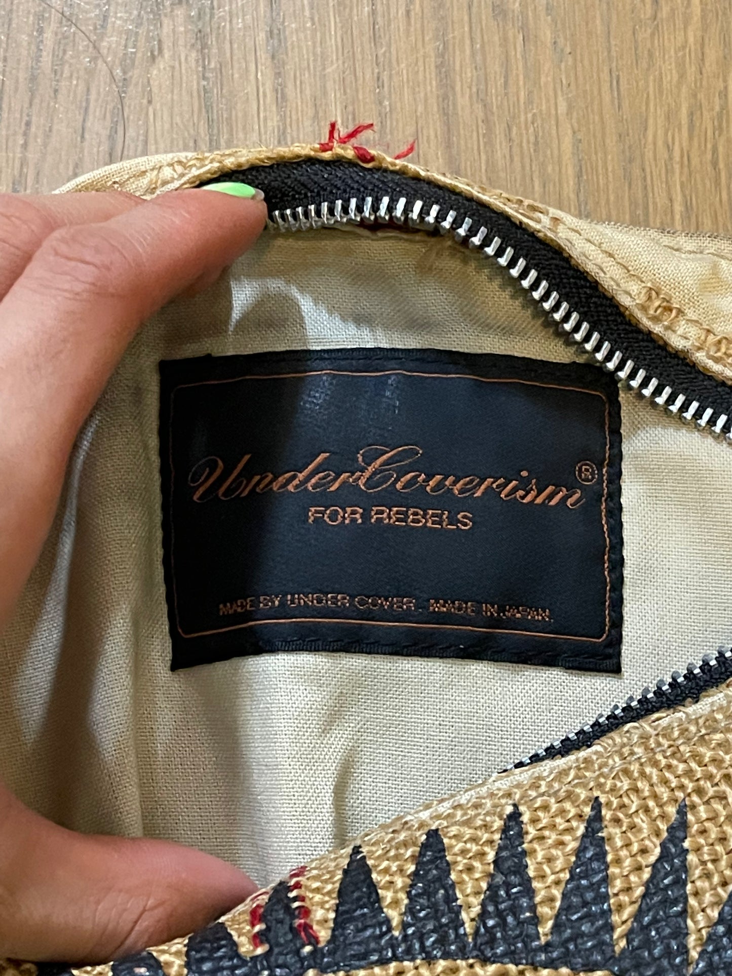 Undercover x CDG collaboration pouch